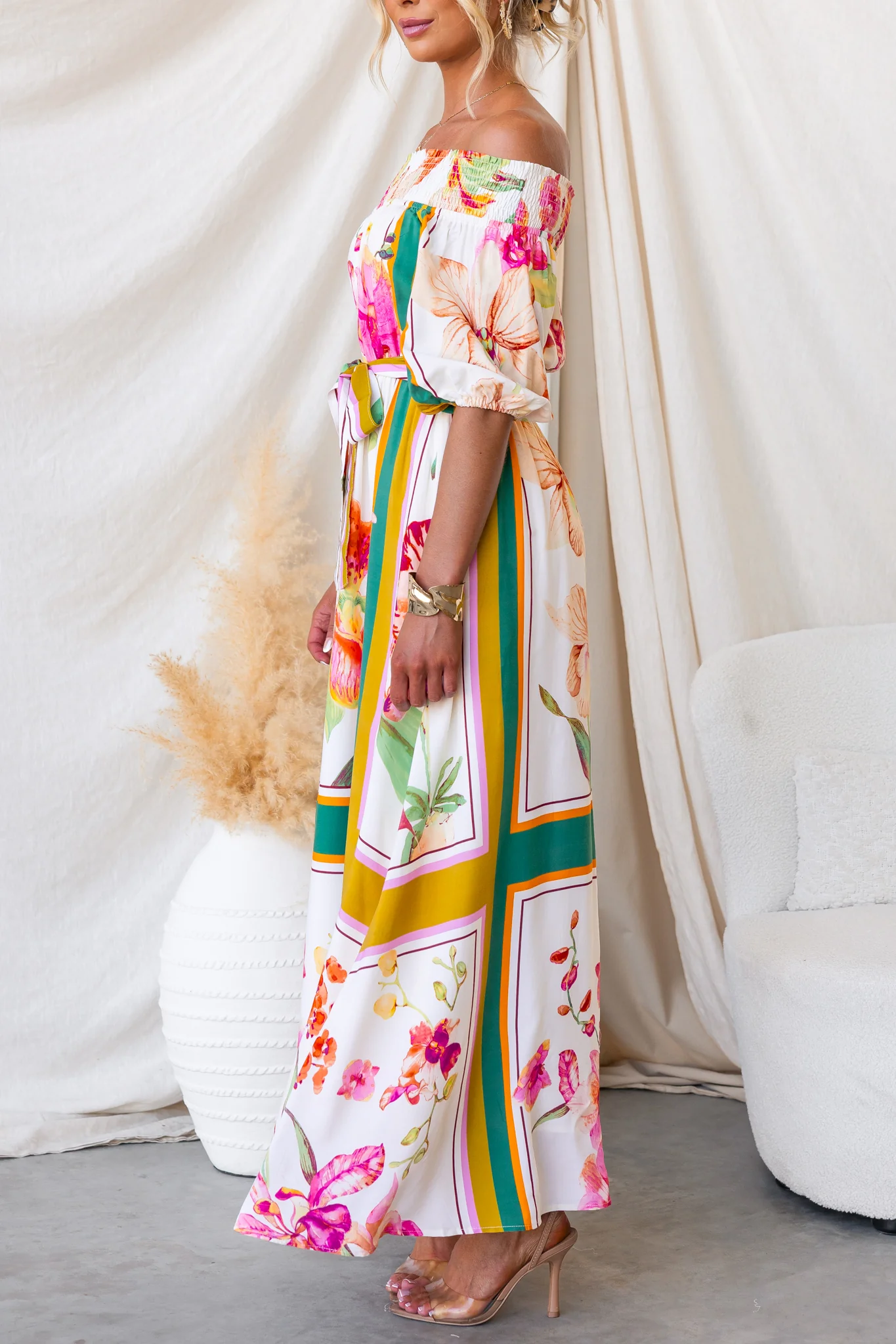 Painted Drift Maxi Dress - Image 5