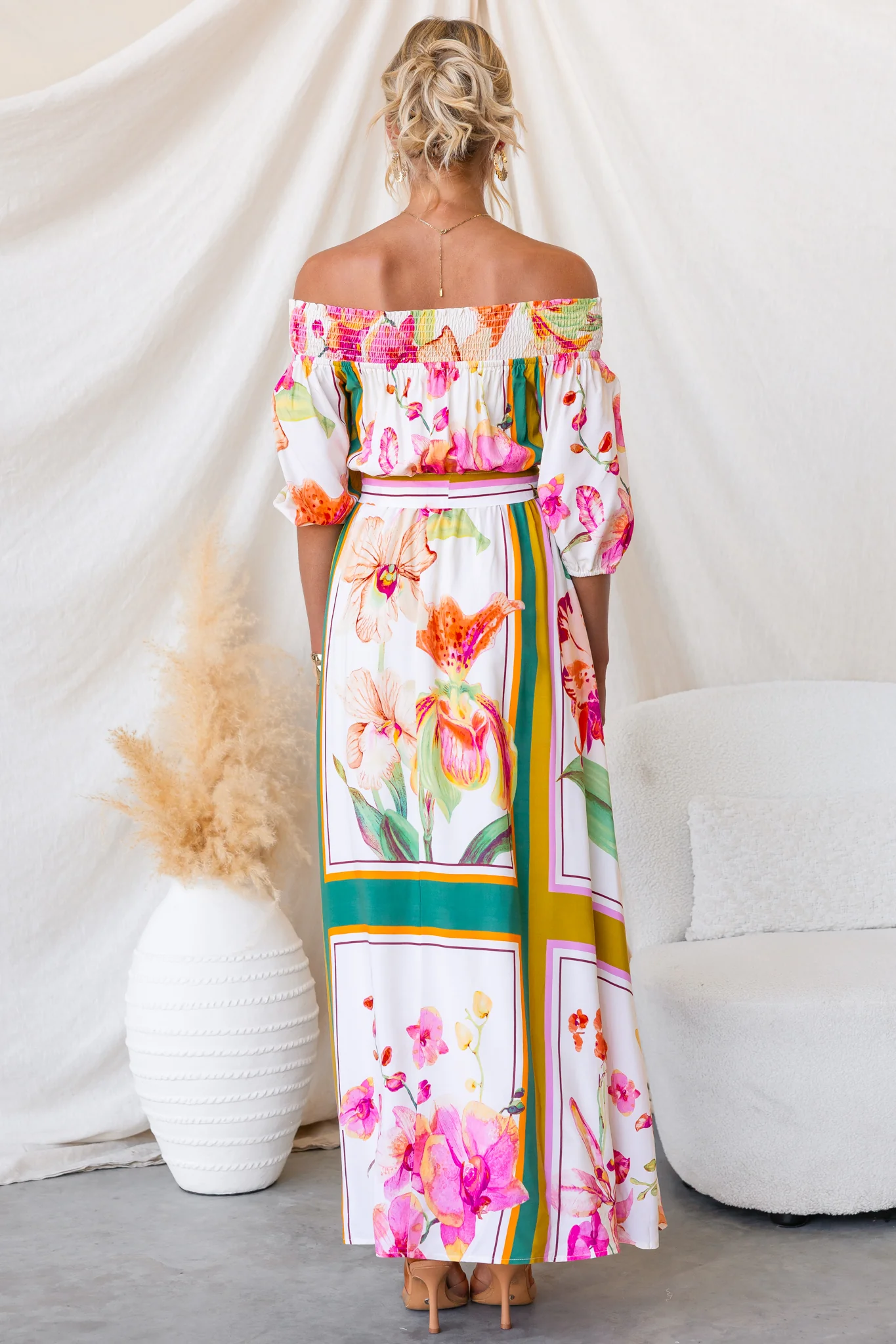 Painted Drift Maxi Dress - Image 6