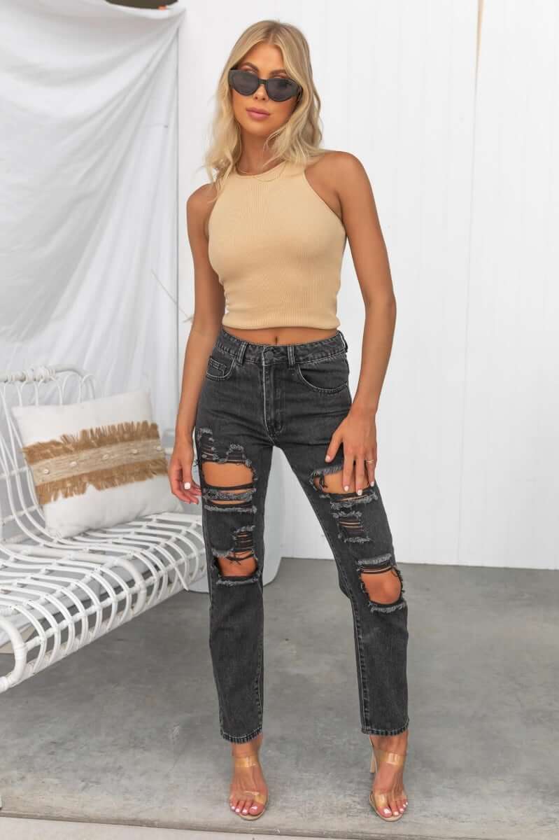 Pasha Mom Jeans - Image 3