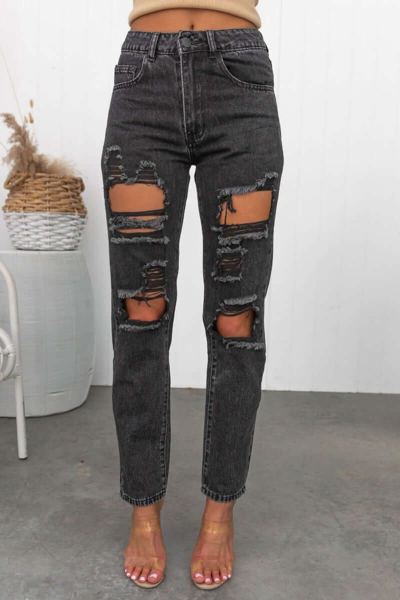 Pasha Mom Jeans - Image 4
