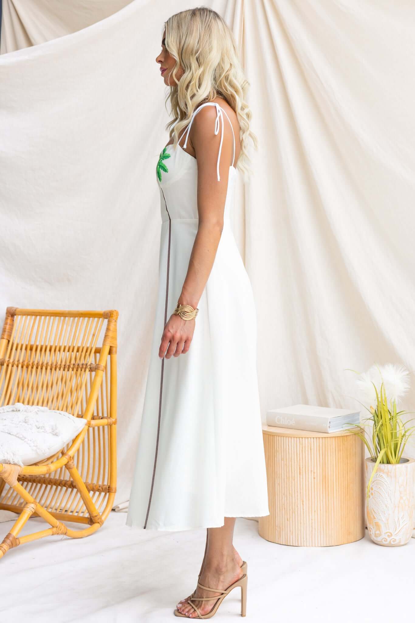 Pastel Terrace Midi Dress - Image 5