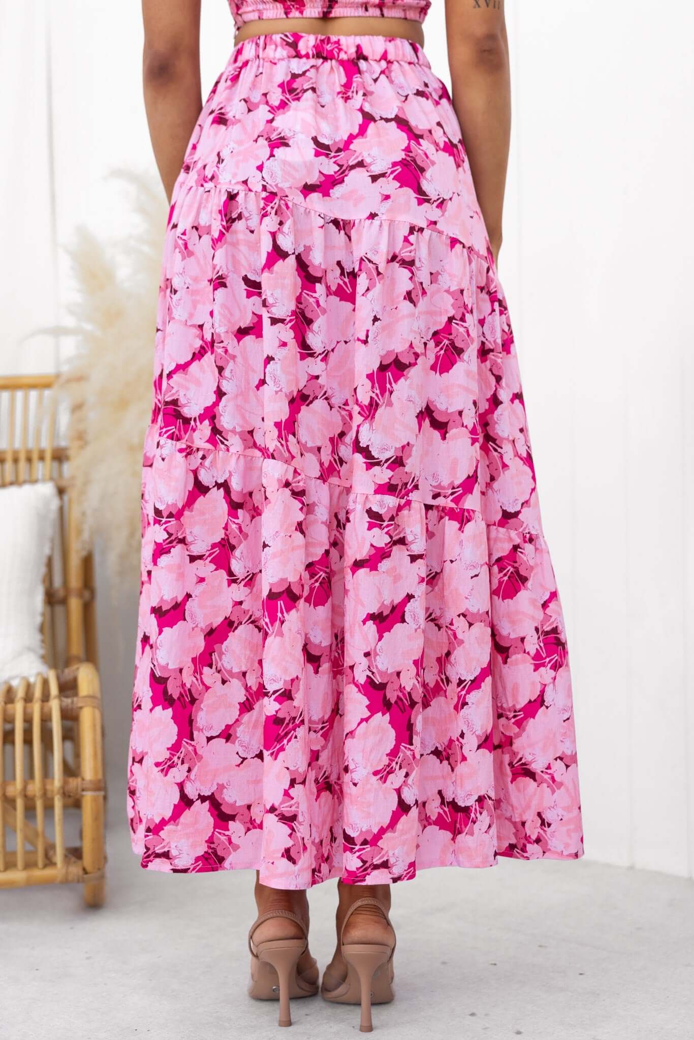 Peachy Days Maxi Skirt - Image 6