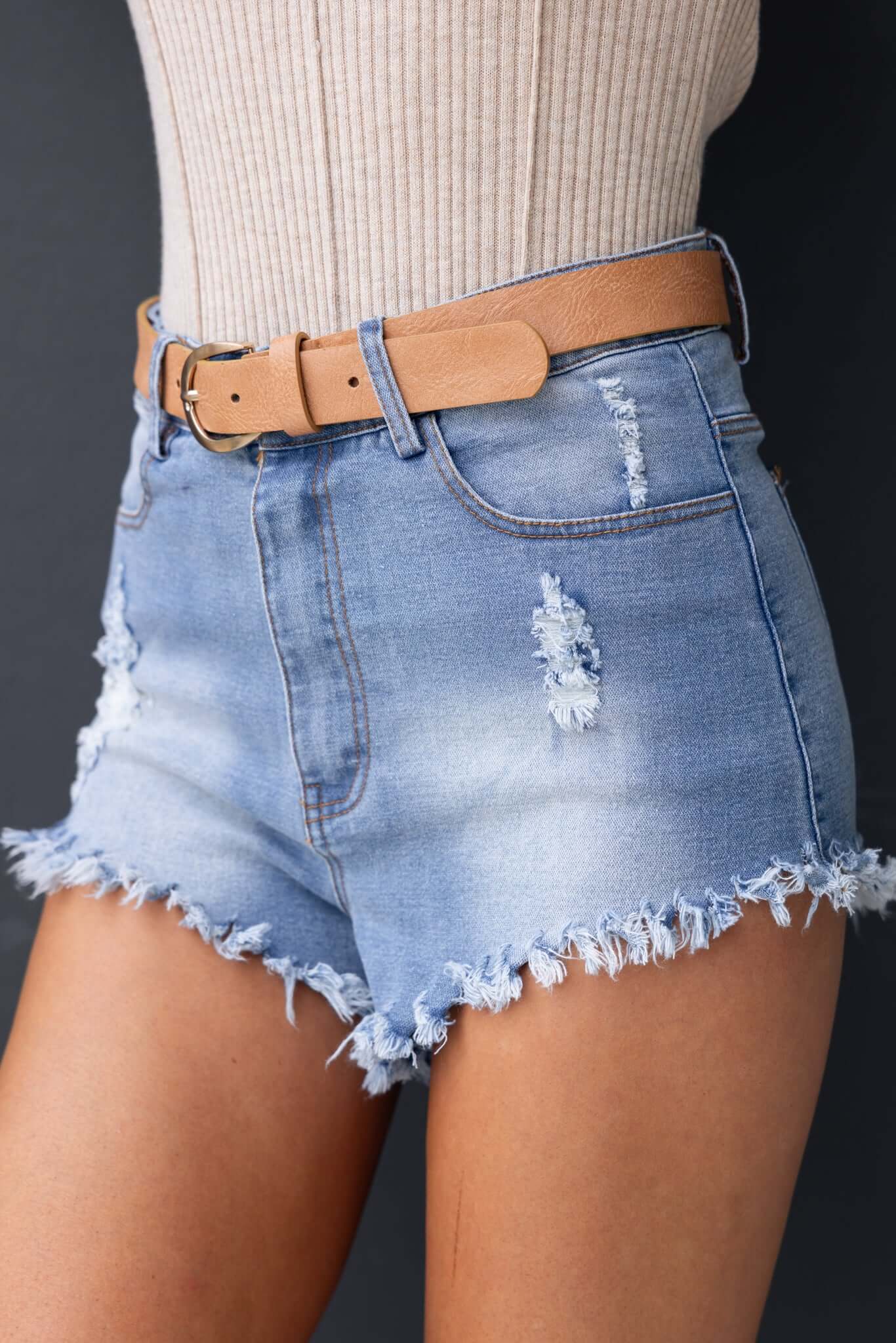 Pecos Denim Shorts - Image 2