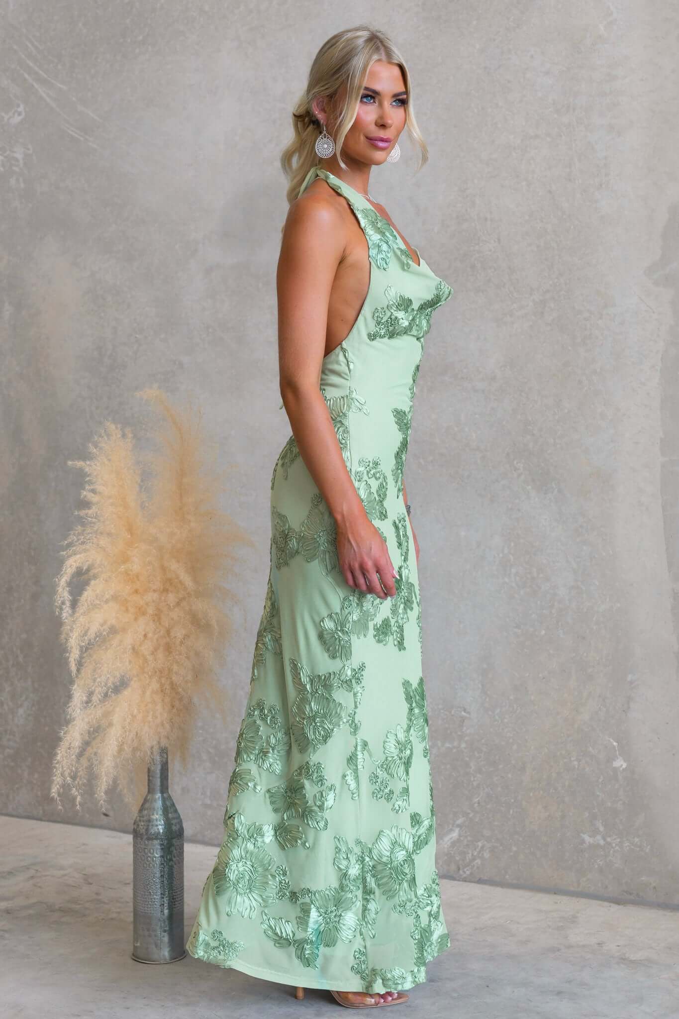 Petal Wraith Maxi Dress - Image 4
