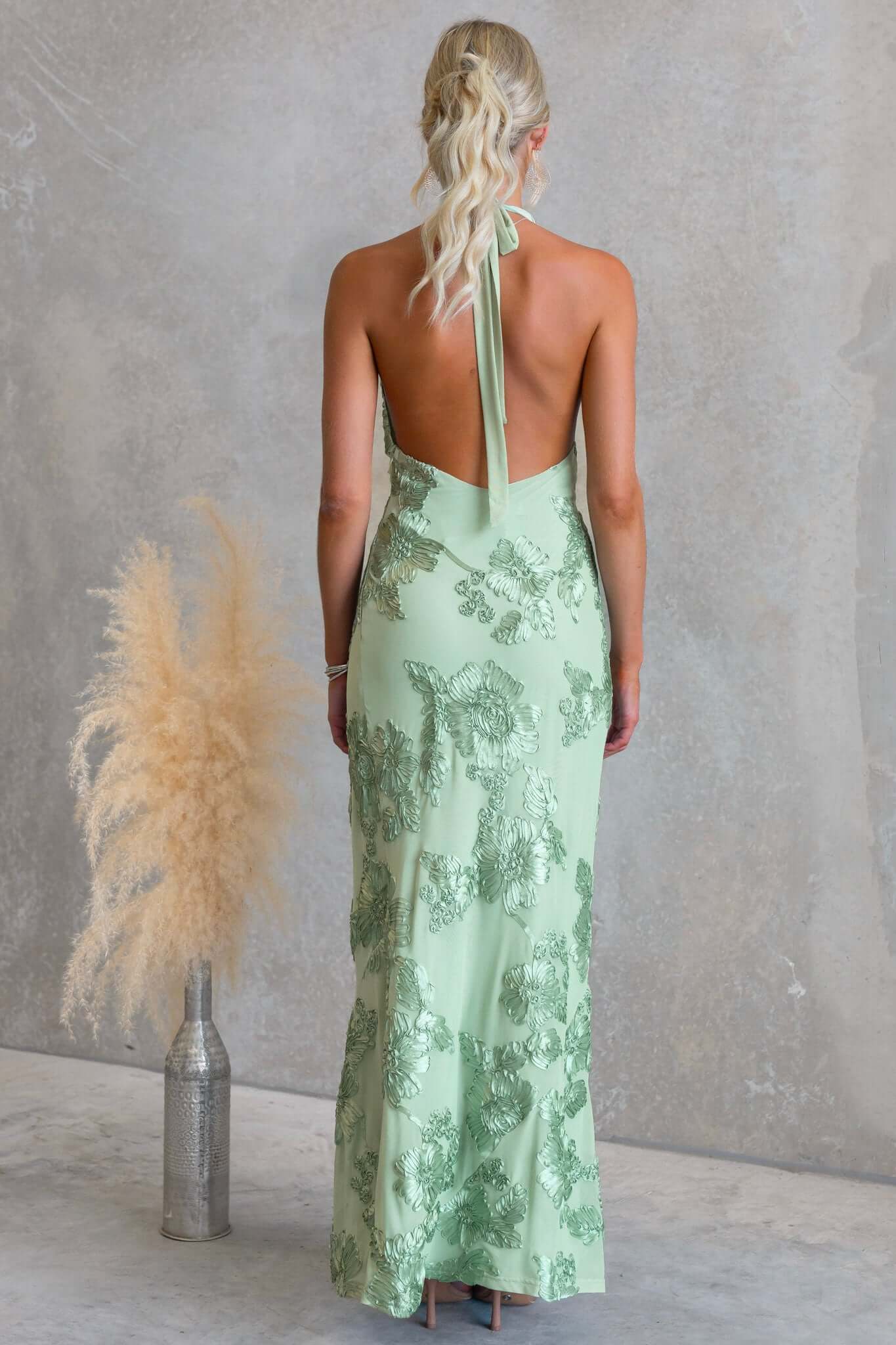 Petal Wraith Maxi Dress - Image 5