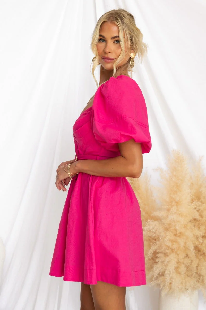 Pink Flamingo Dress - Image 5