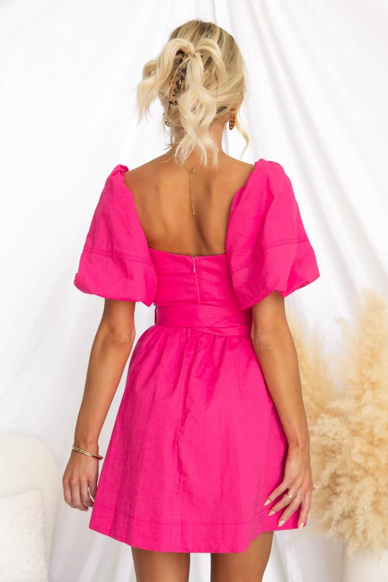 Pink Flamingo Dress - Image 6