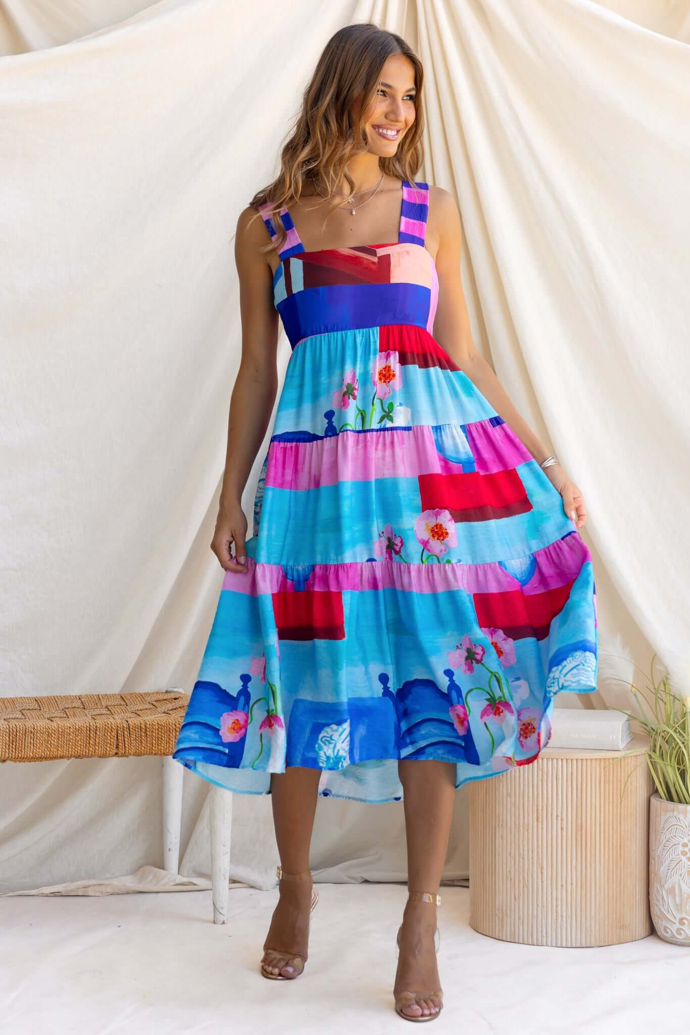 Power Play Midi Dress - Image 2