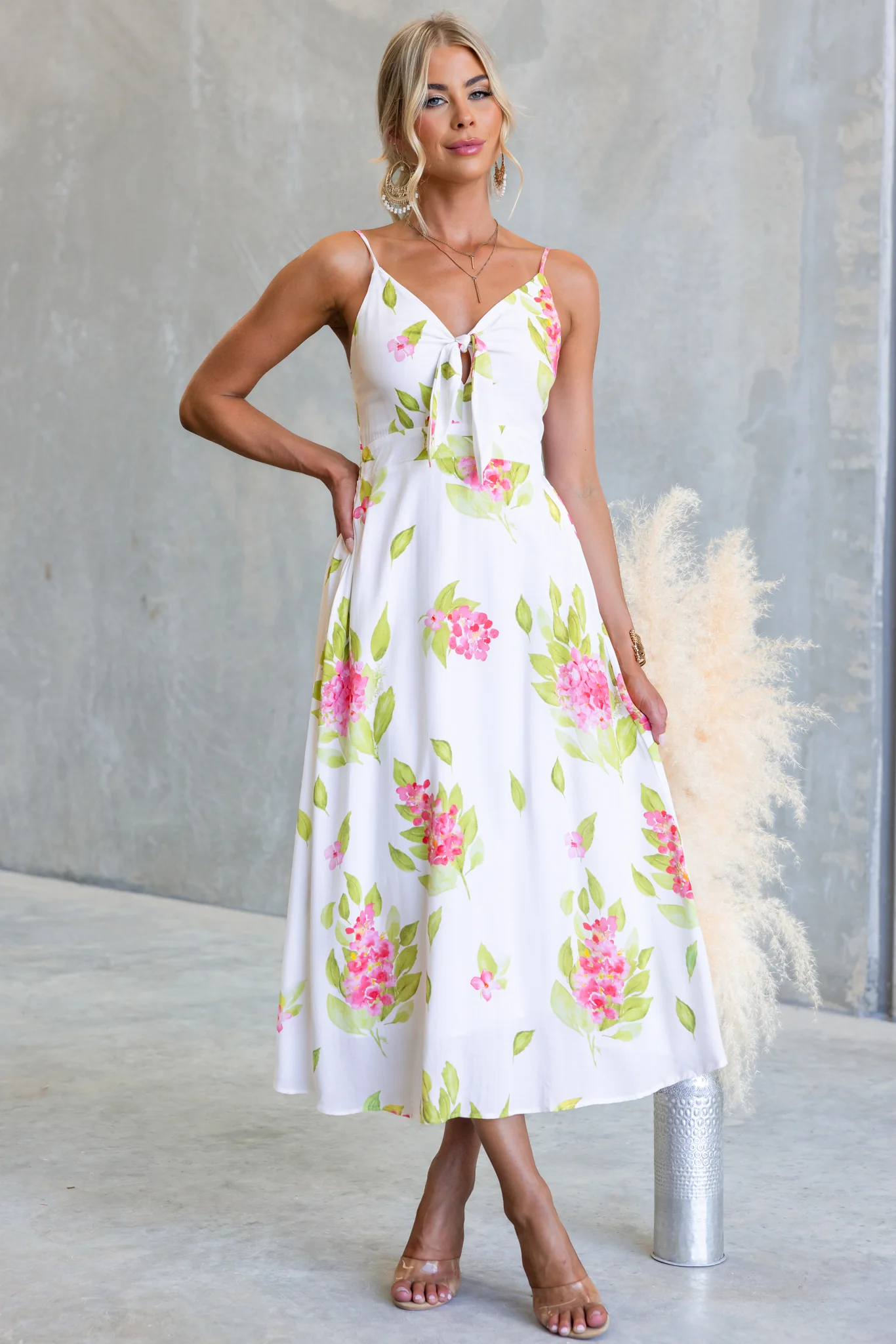 Pure Opulence Midi Dress