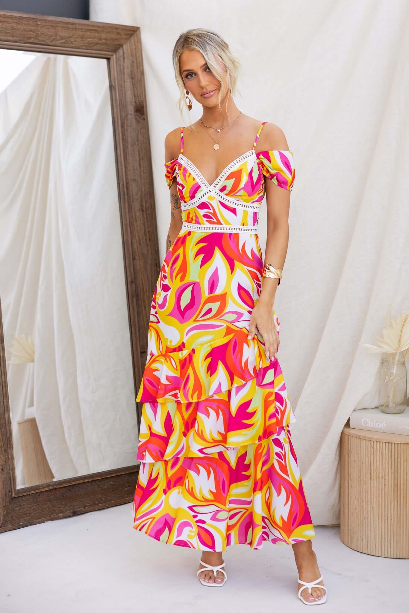 Qandia Maxi Dress - Image 2