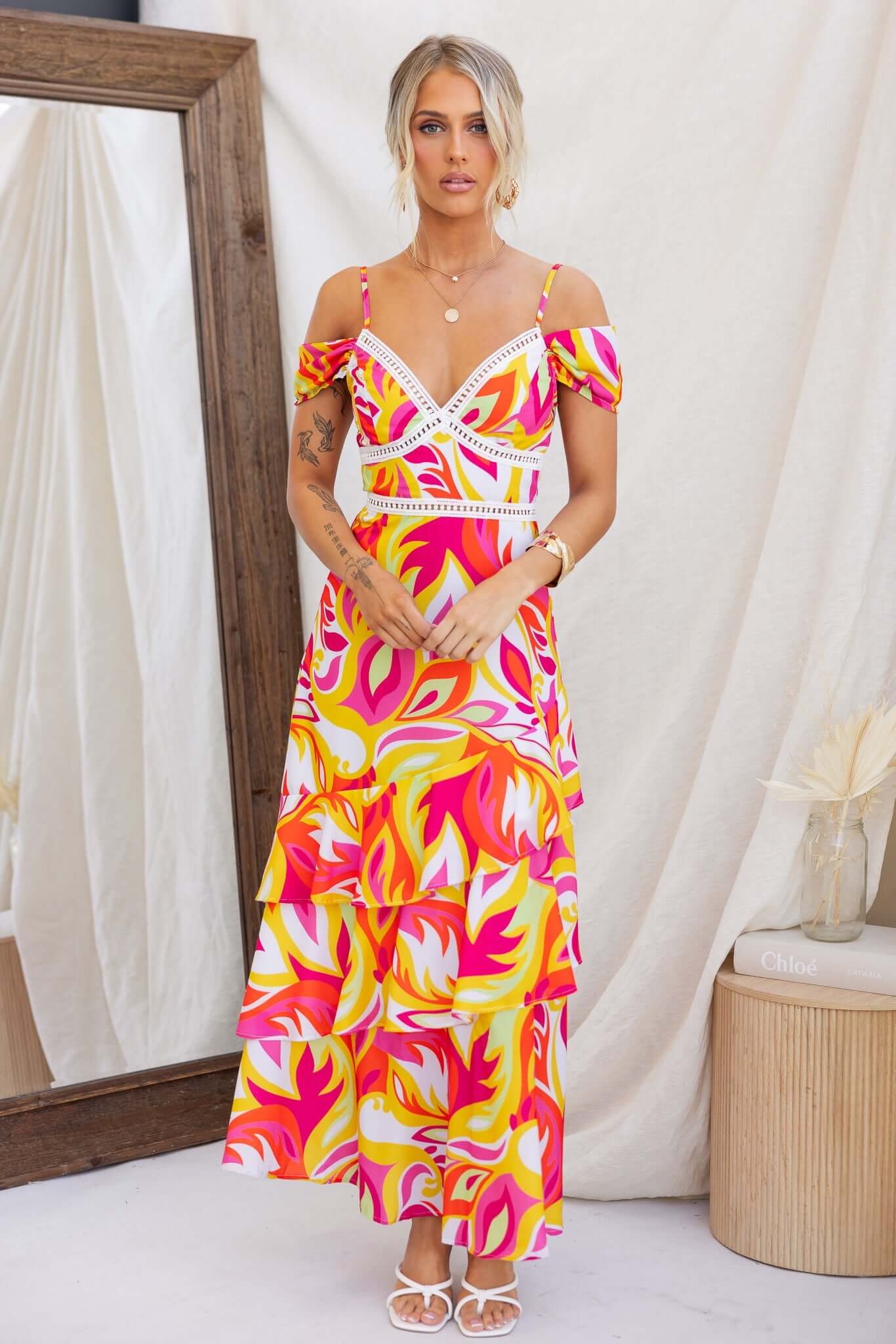 Qandia Maxi Dress - Image 3
