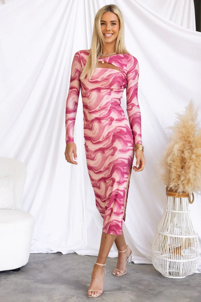 Qara Midi Dress - Image 3