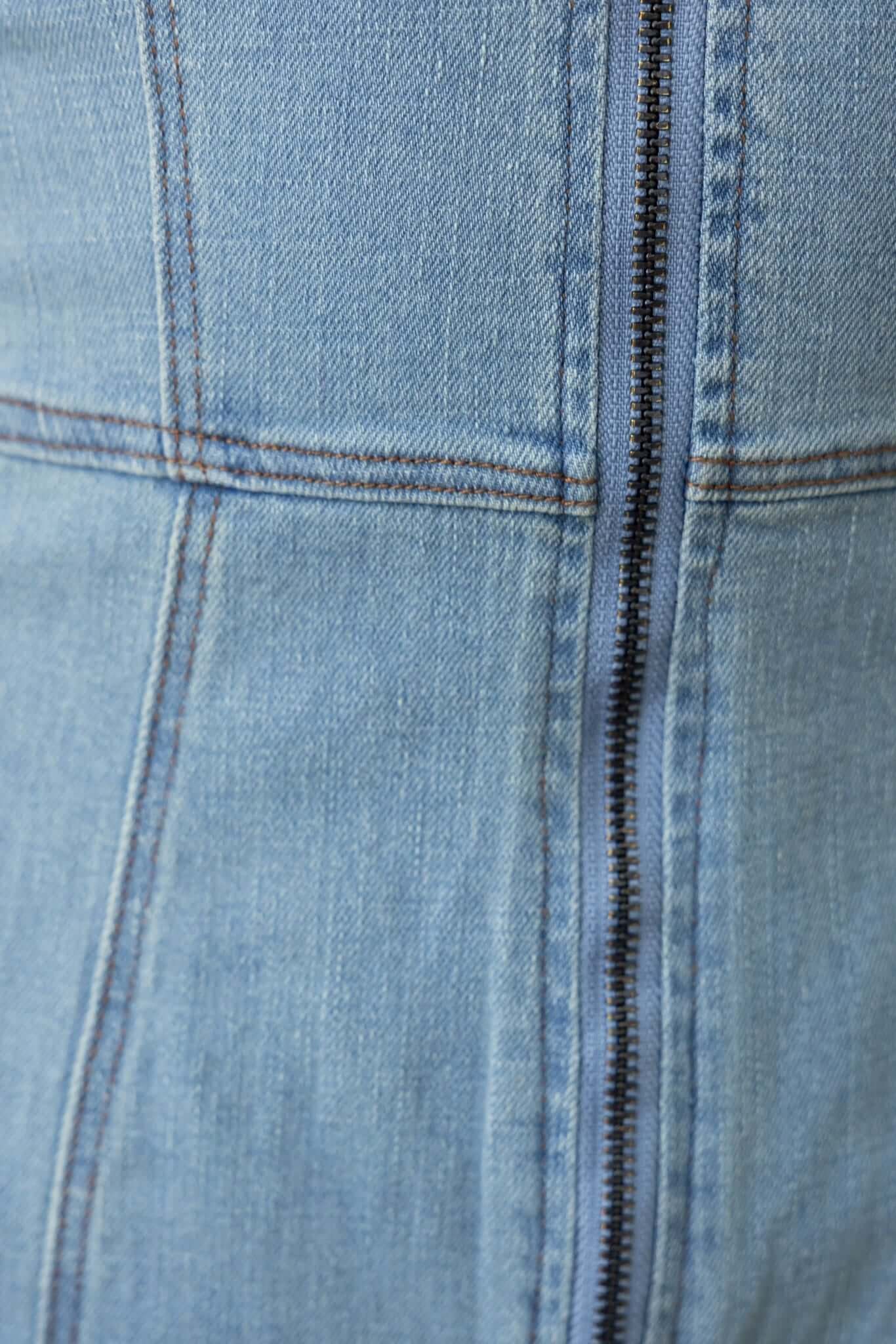 Qarter Denim Playsuit - Image 7