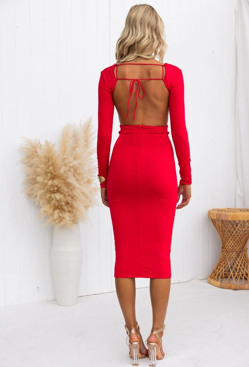 Qathlin Midi Dress - Image 7