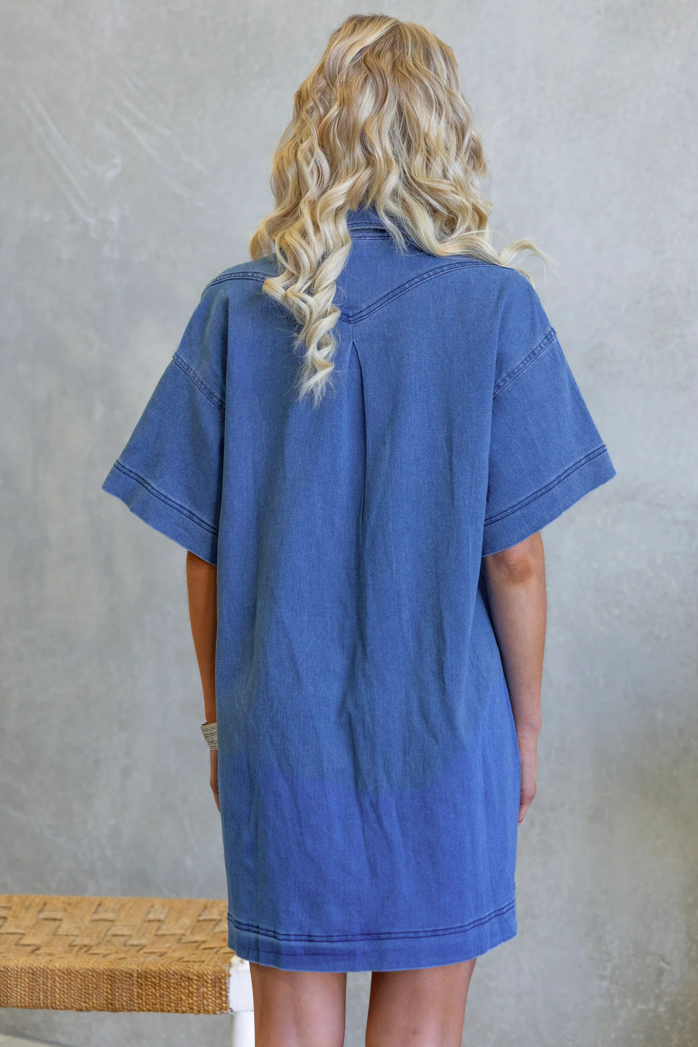 Quchan Denim Dress - Image 7