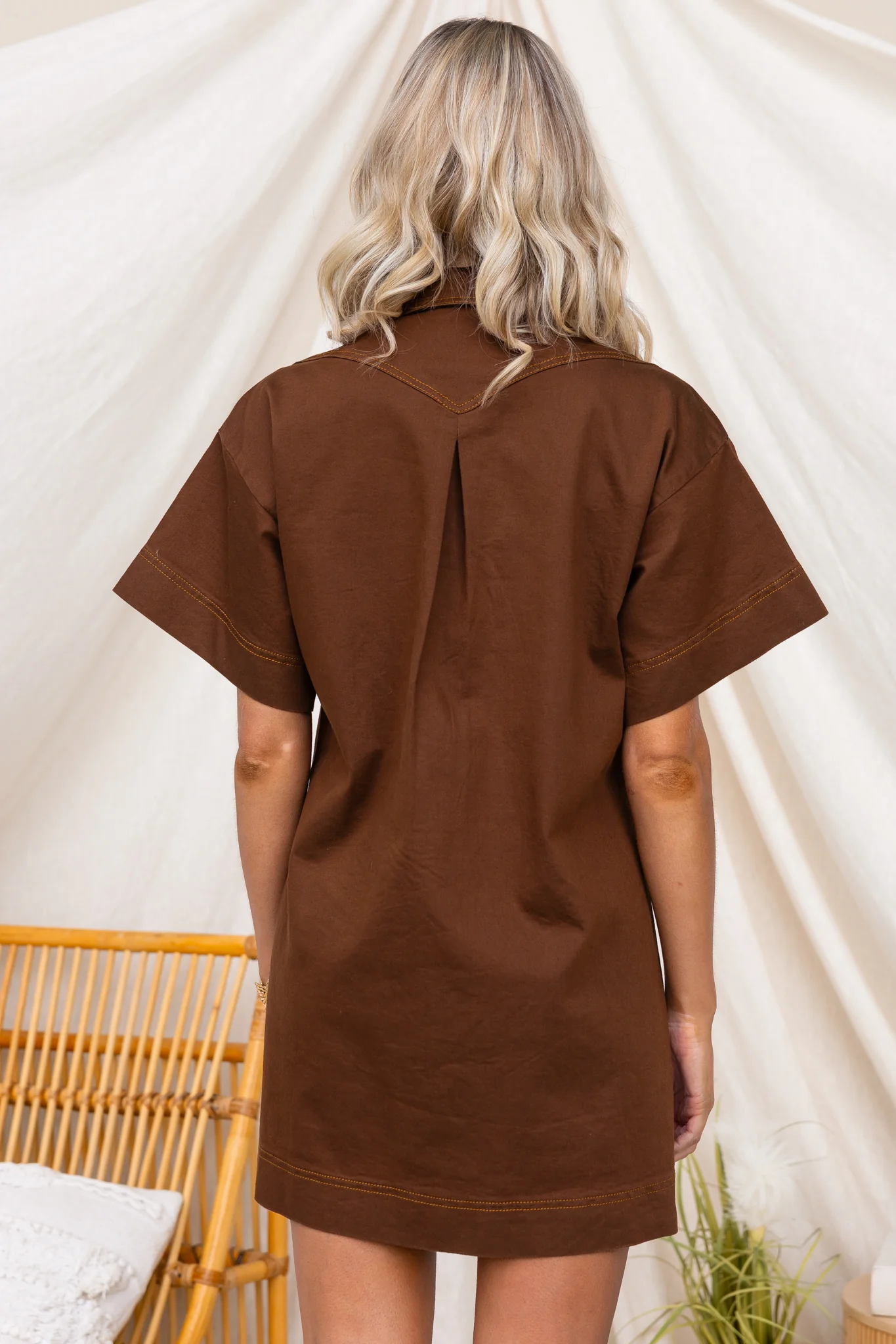 Quchan Denim Dress - Image 7