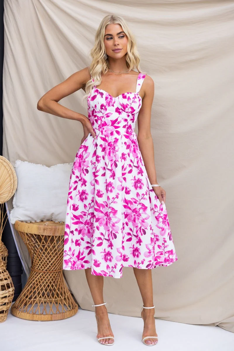 Quiet Days Midi Dress - Image 3