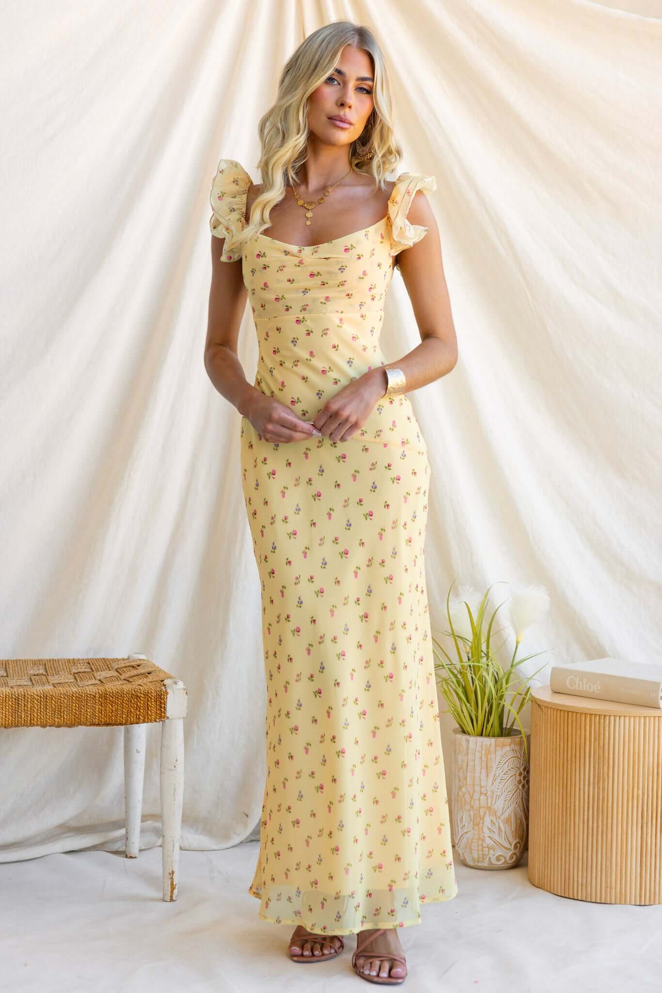 Quiet Petal Maxi Dress - Image 2