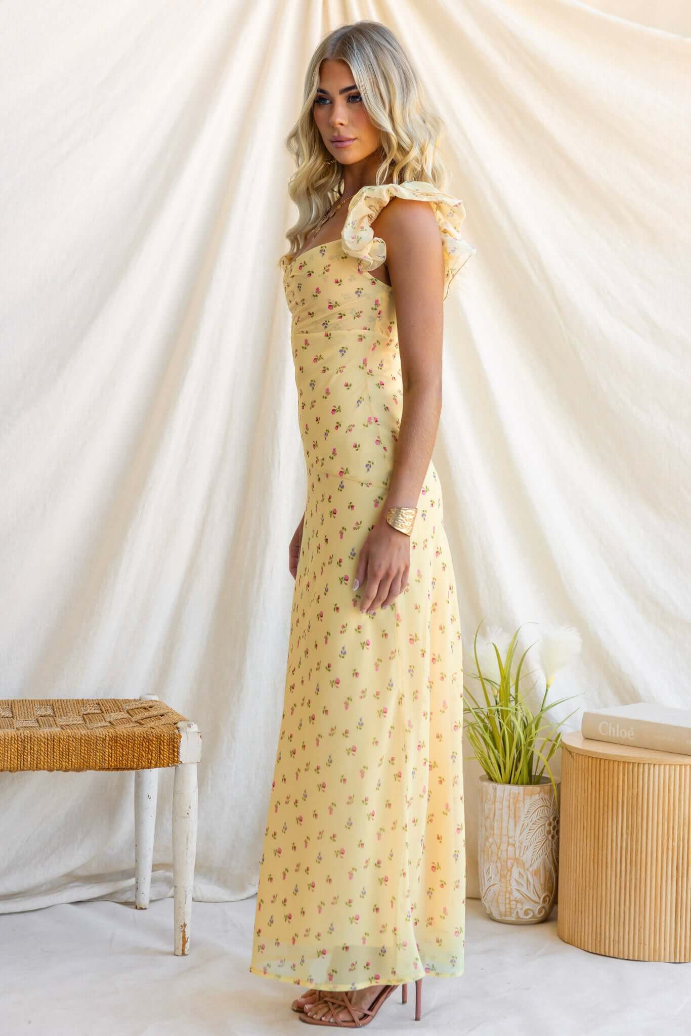Quiet Petal Maxi Dress - Image 4