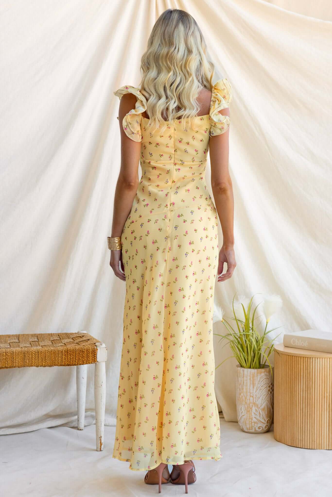 Quiet Petal Maxi Dress - Image 5