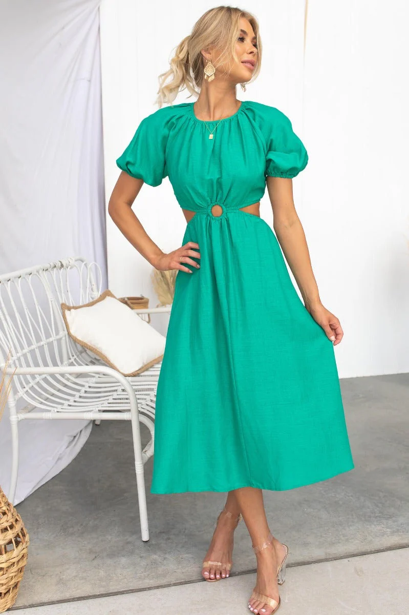Qunita Midi Dress