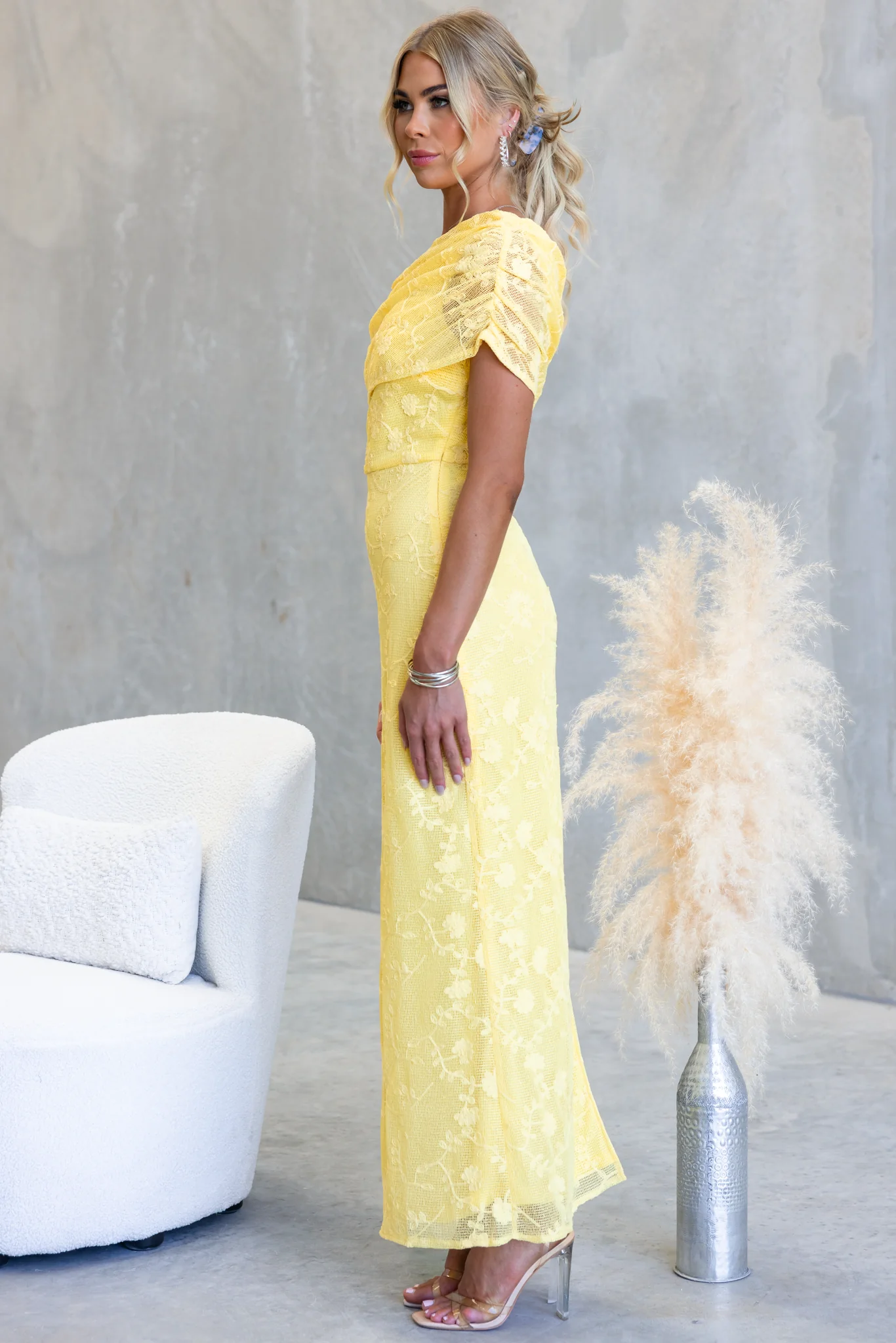 Radiant Sprout Maxi Dress - Image 4