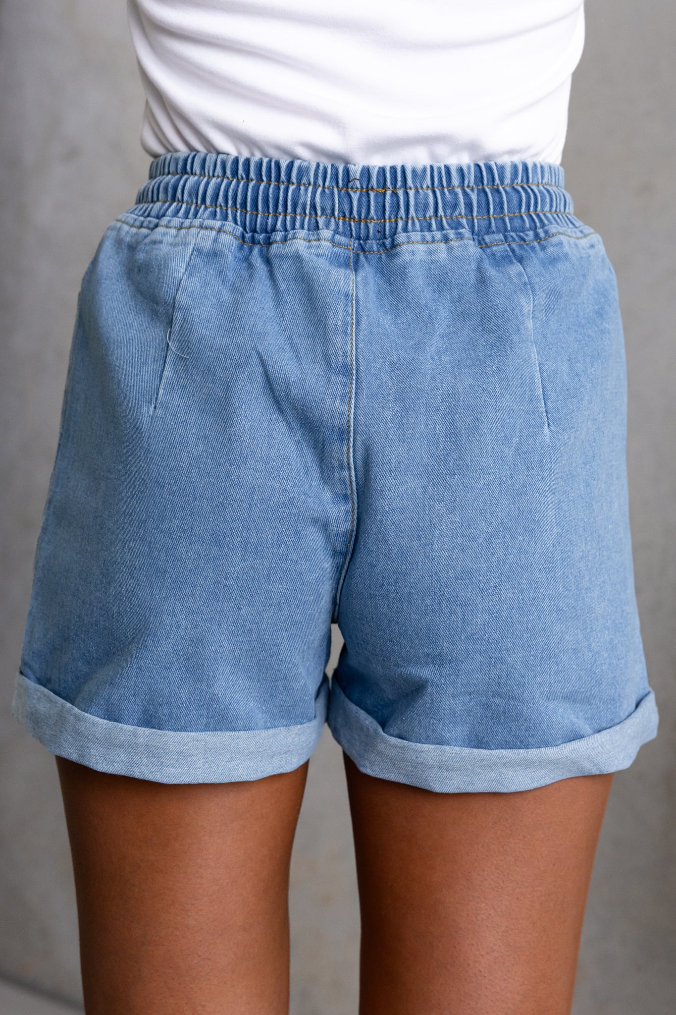 Rarefied Denim Shorts - Image 8
