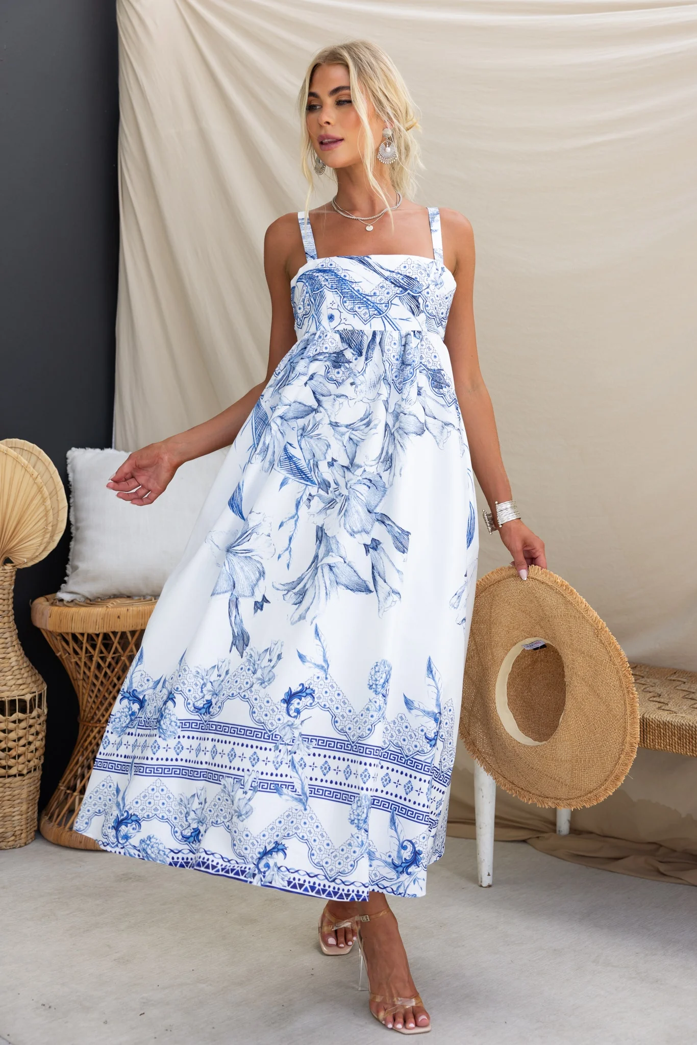 Riella Midi Dress