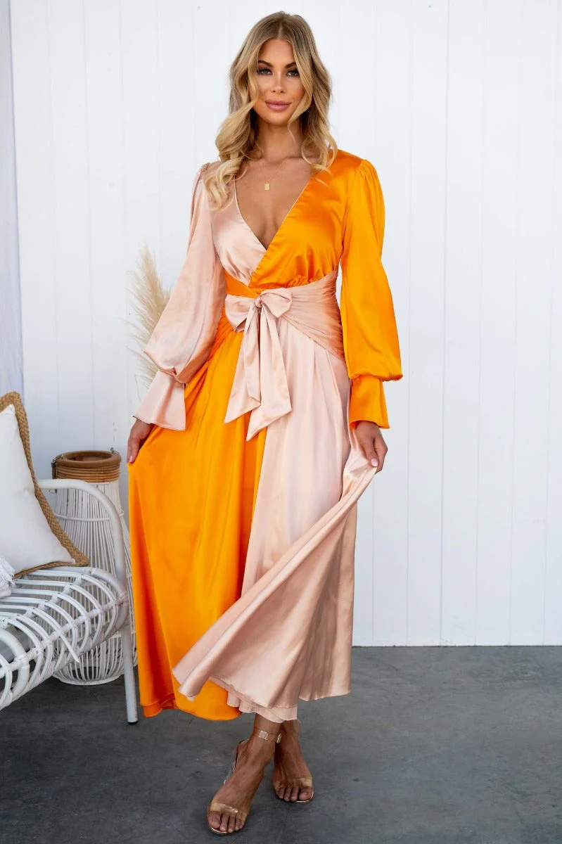Rising Sun Maxi Dress