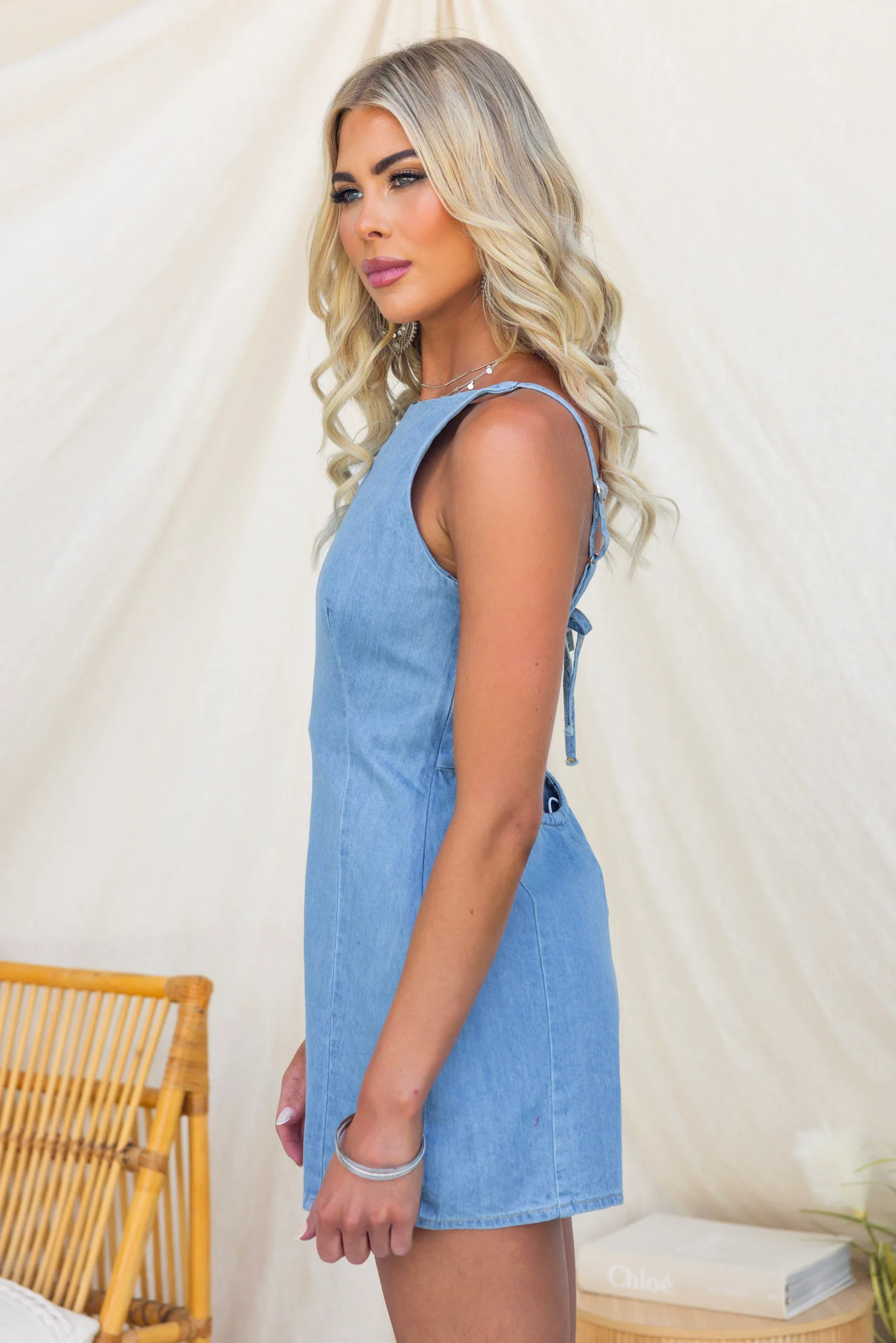 Ritual Denim Playsuit - Image 8
