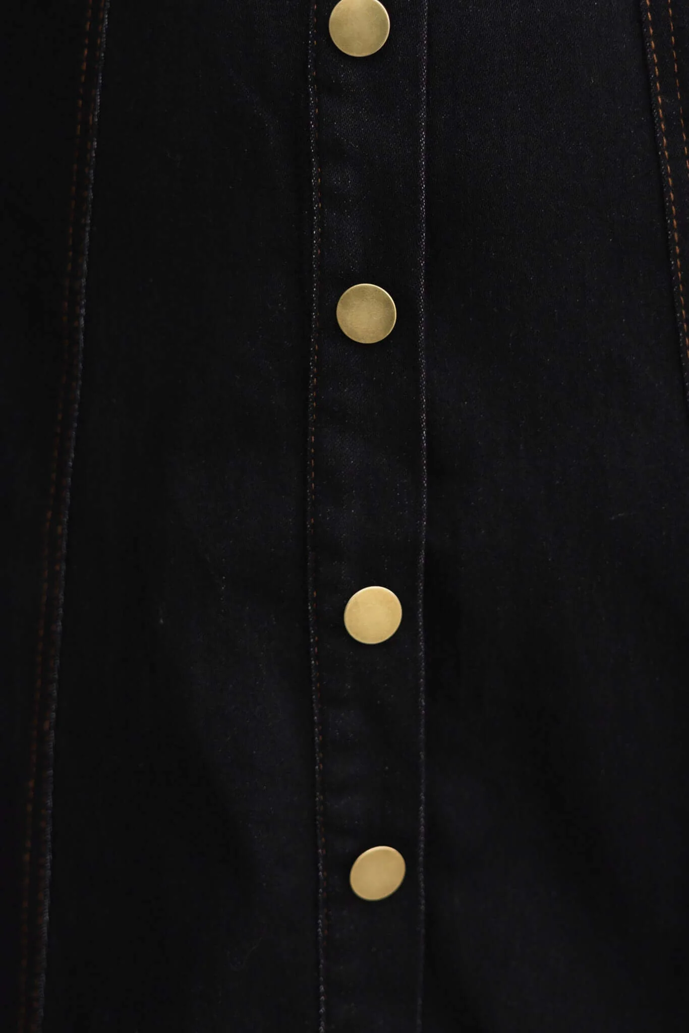 Rome Denim Maxi Dress - Image 6