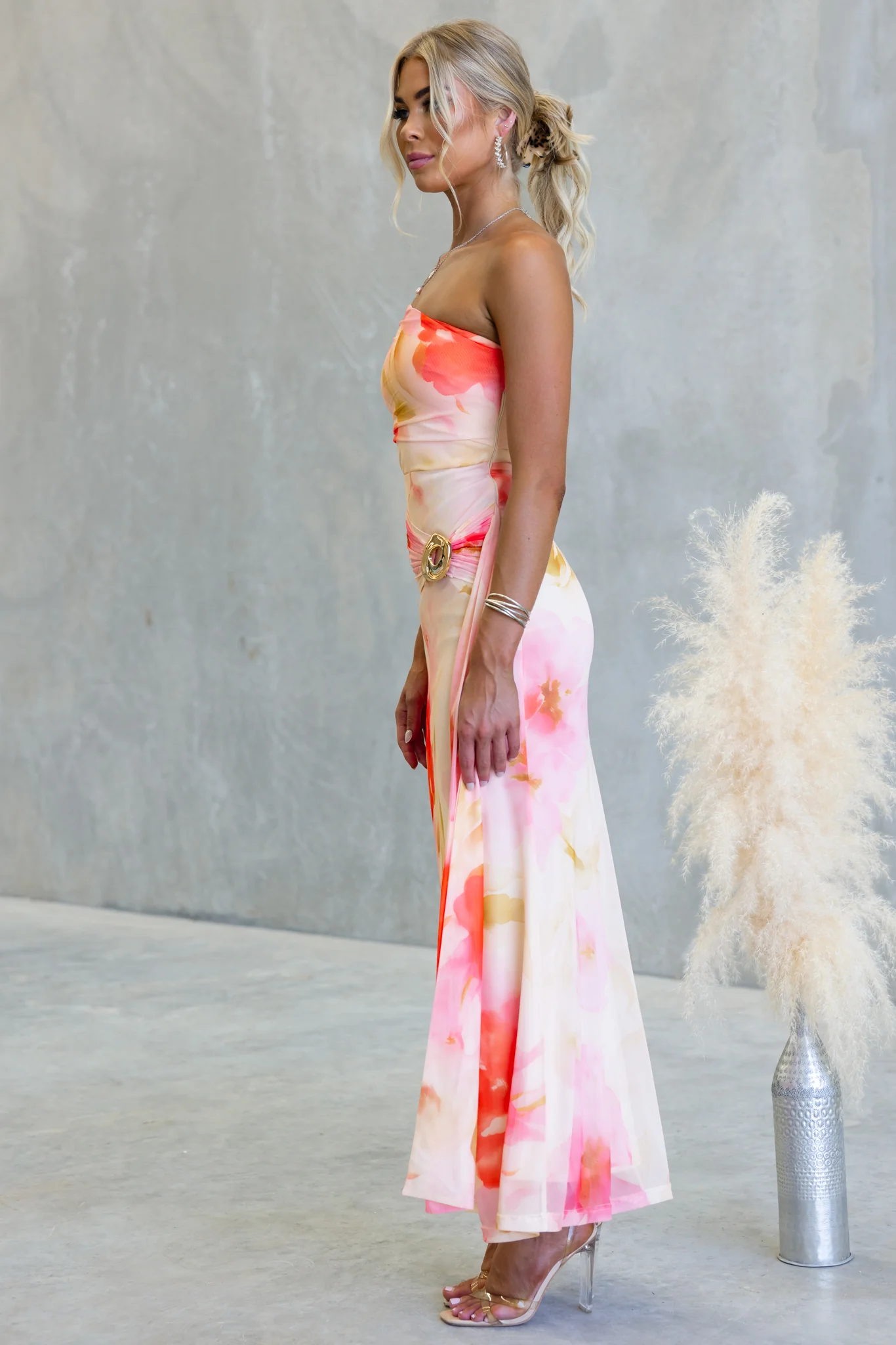 Rosette Hour Maxi Dress - Image 5