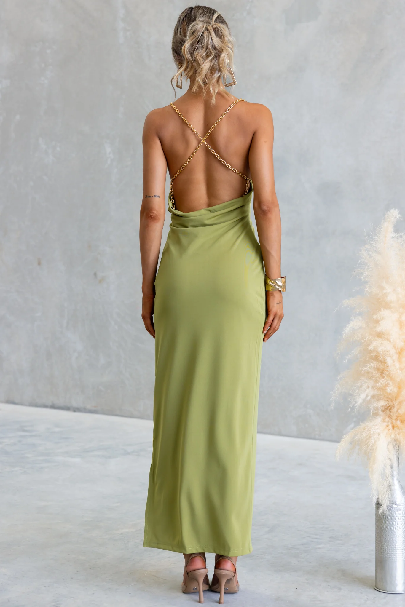 Rouge Maxi Dress - Image 6