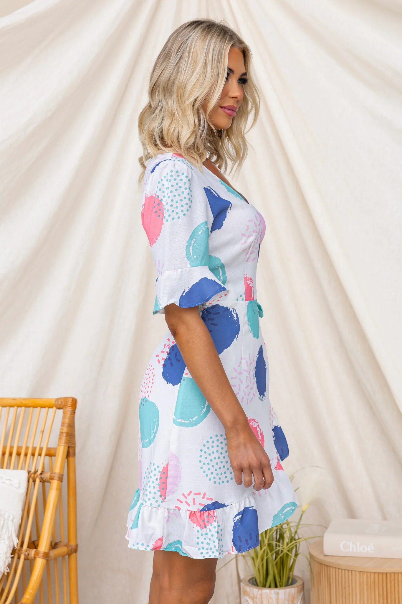 Rydell Wrap Dress - Image 6