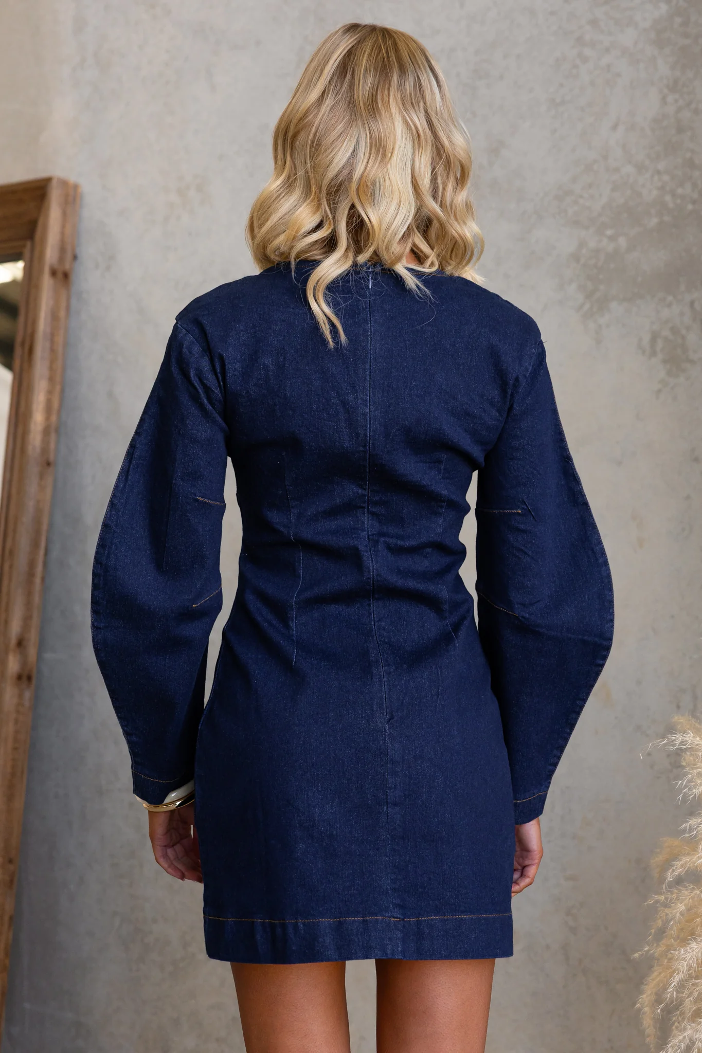 Sabrina Denim Dress - Image 6