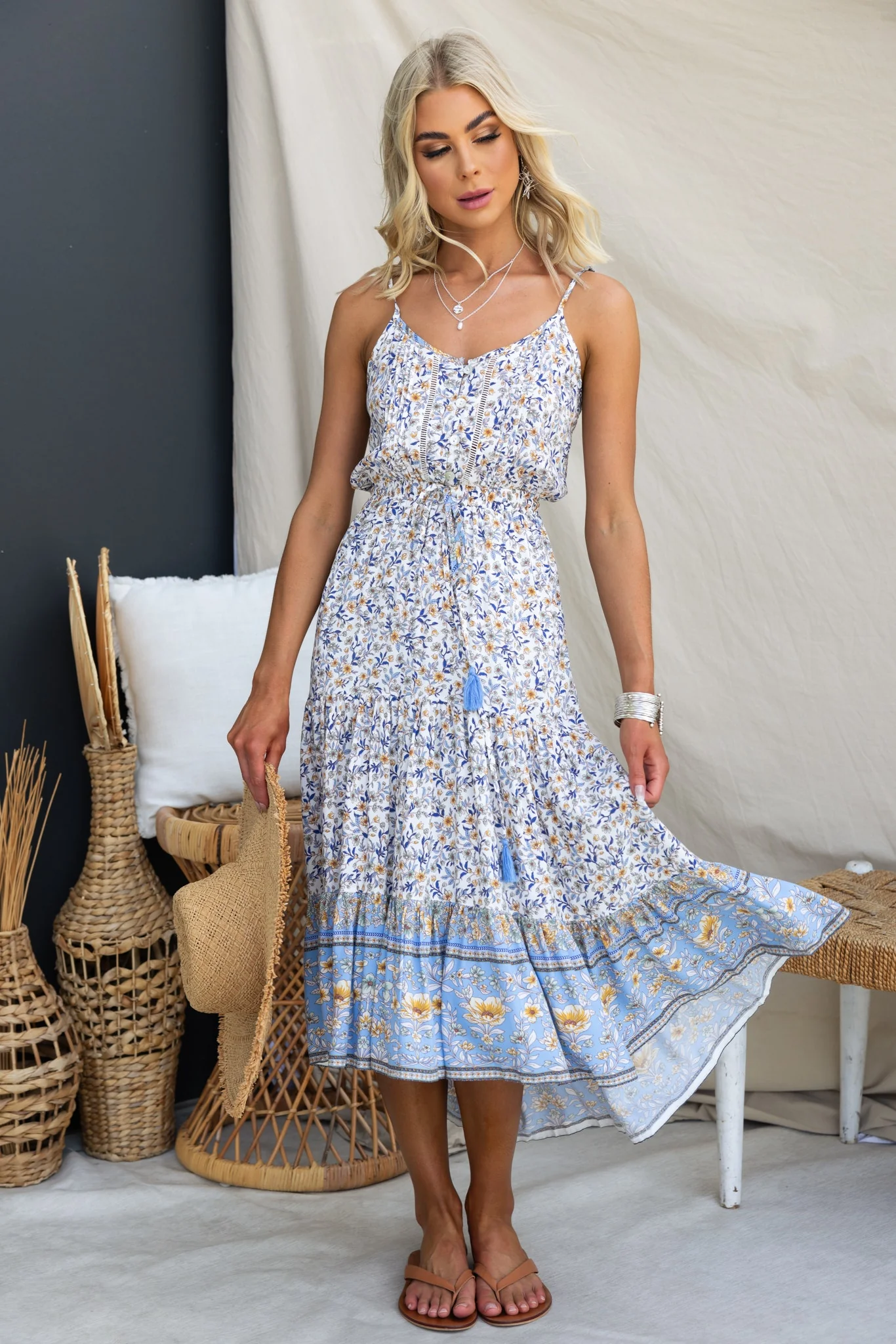 Sadelle Midi Dress - Image 2