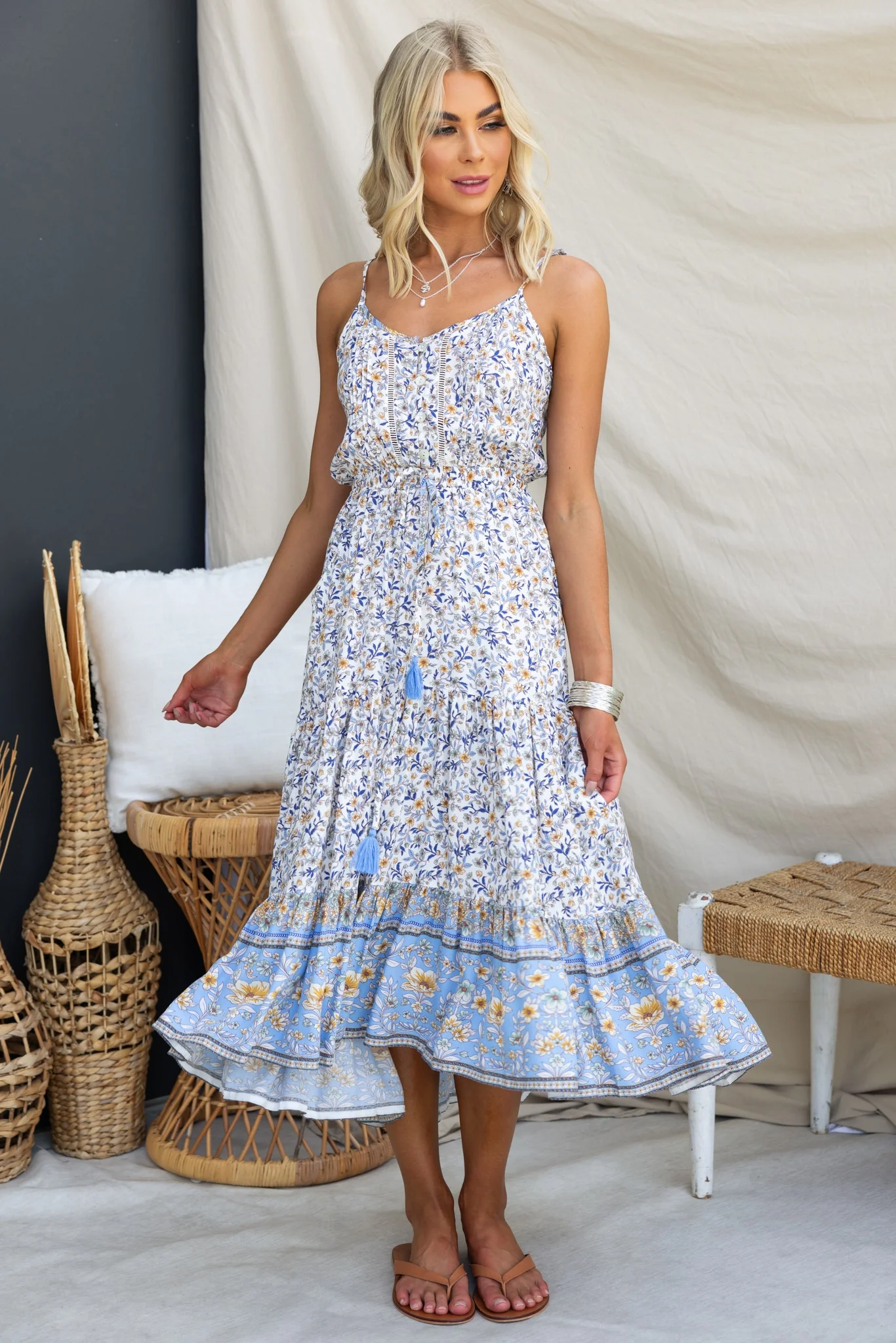 Sadelle Midi Dress - Image 3
