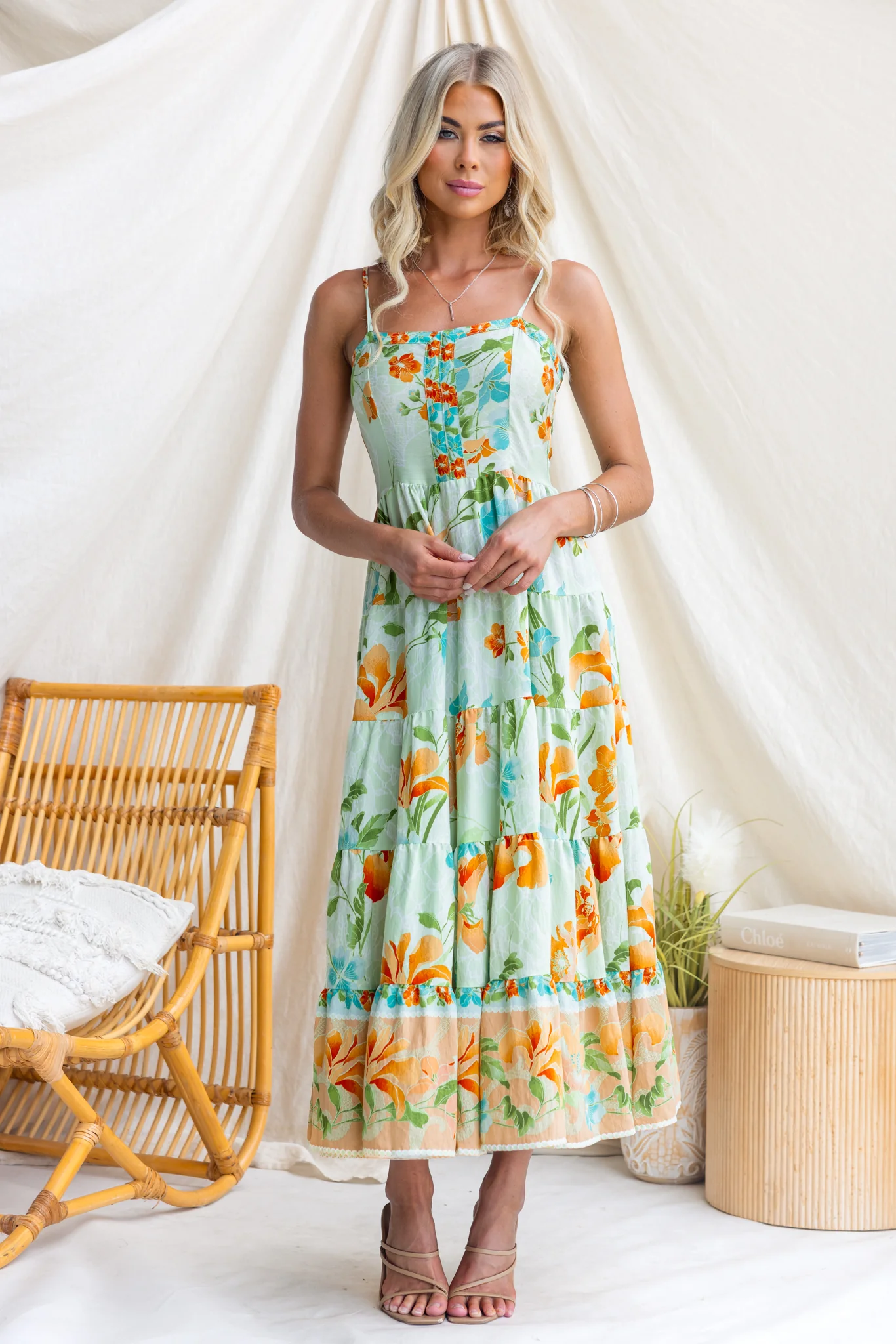 Sage Meadow Maxi Dress - Image 4