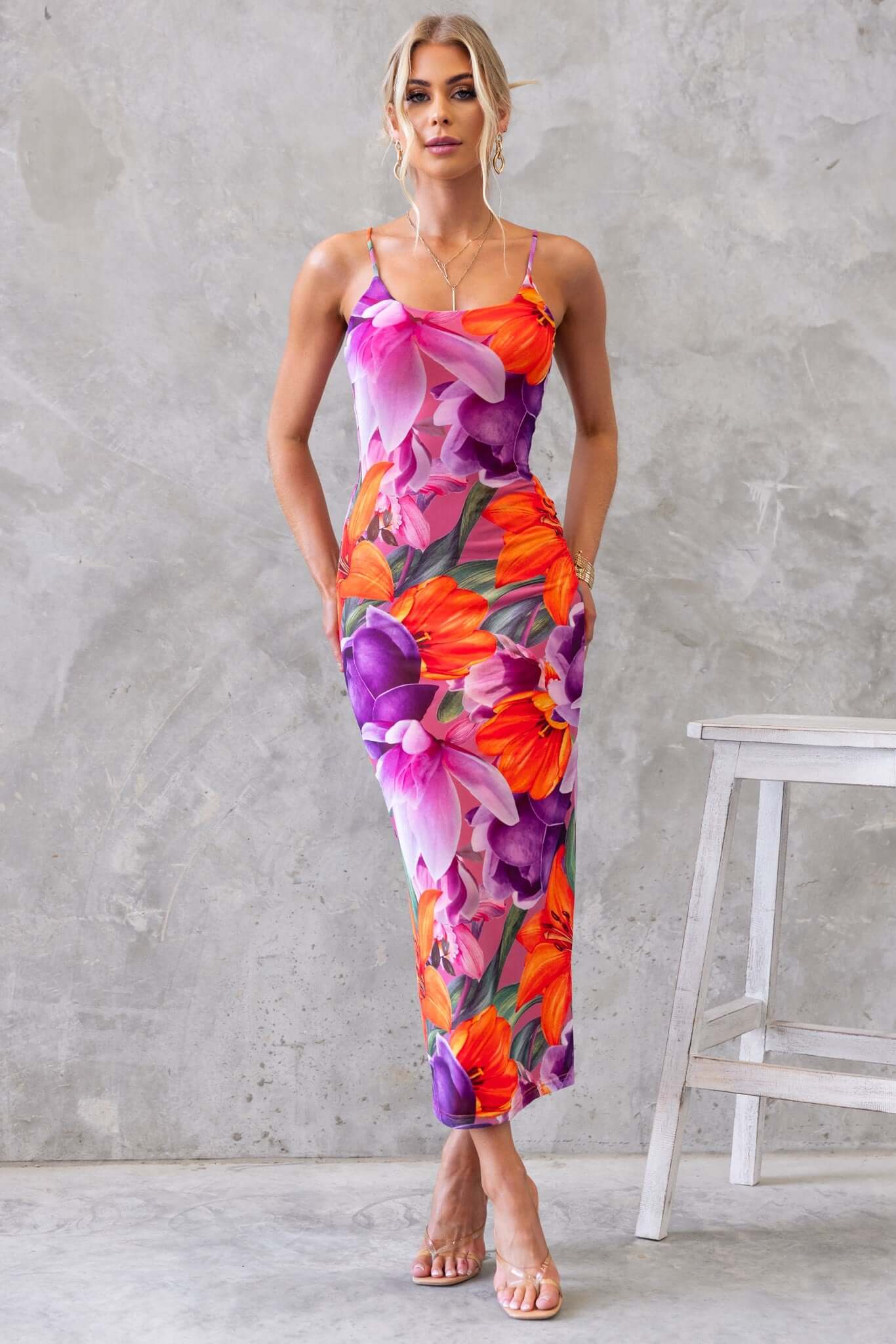 Saksi Midi Dress - Image 3