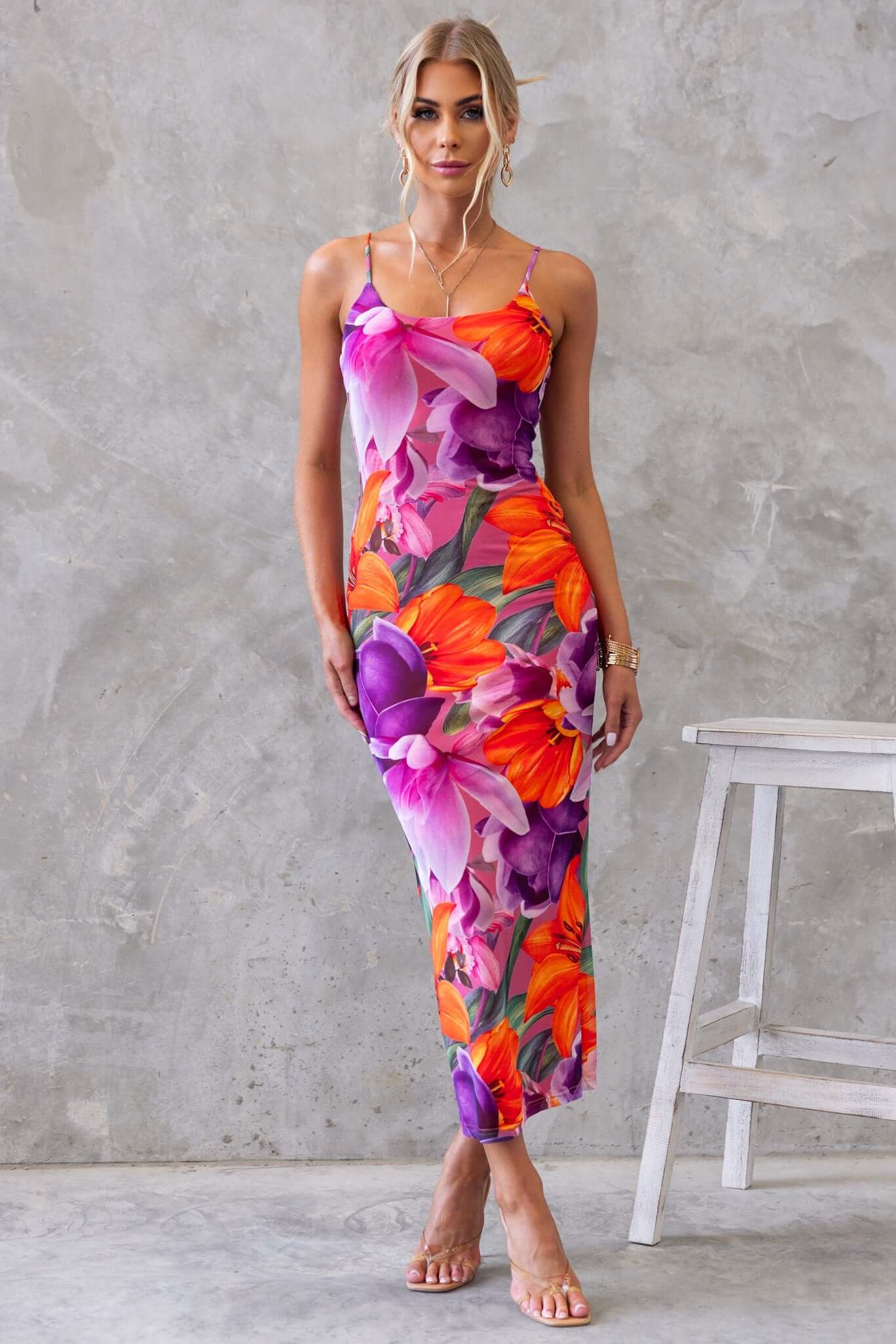Saksi Midi Dress - Image 4
