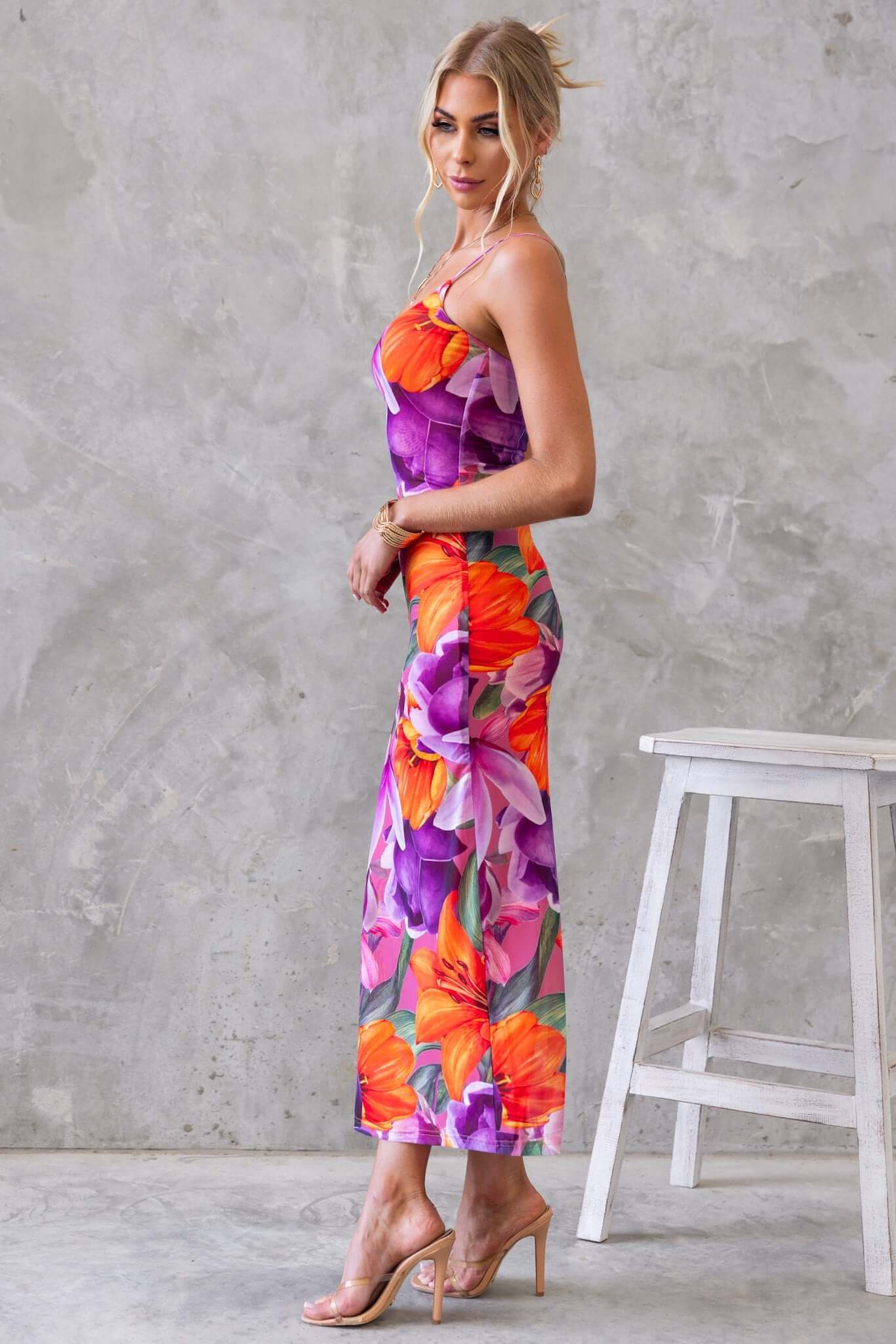 Saksi Midi Dress - Image 5