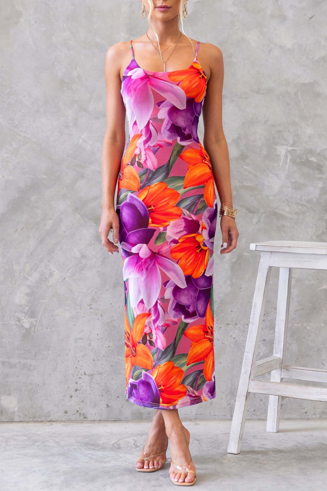 Saksi Midi Dress - Image 7