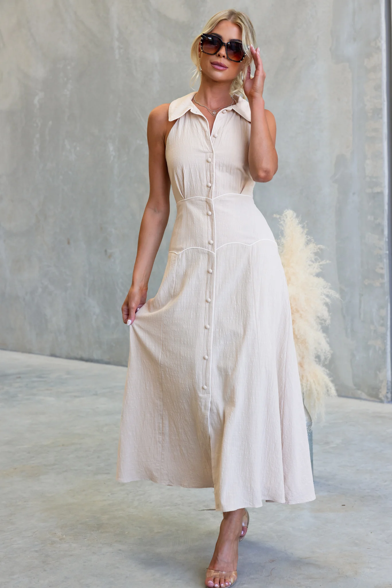 Sandstone Aura Maxi Dress - Image 2