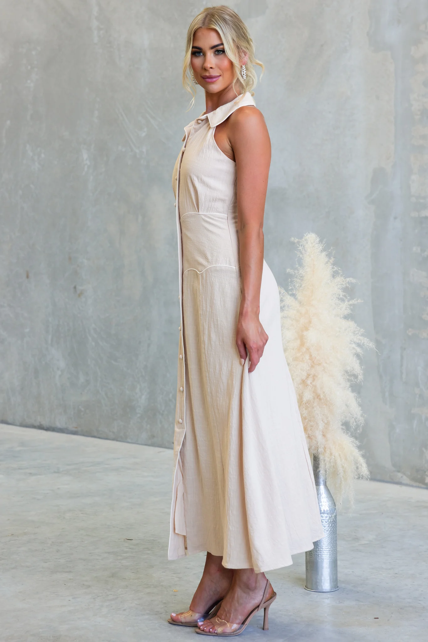 Sandstone Aura Maxi Dress - Image 5