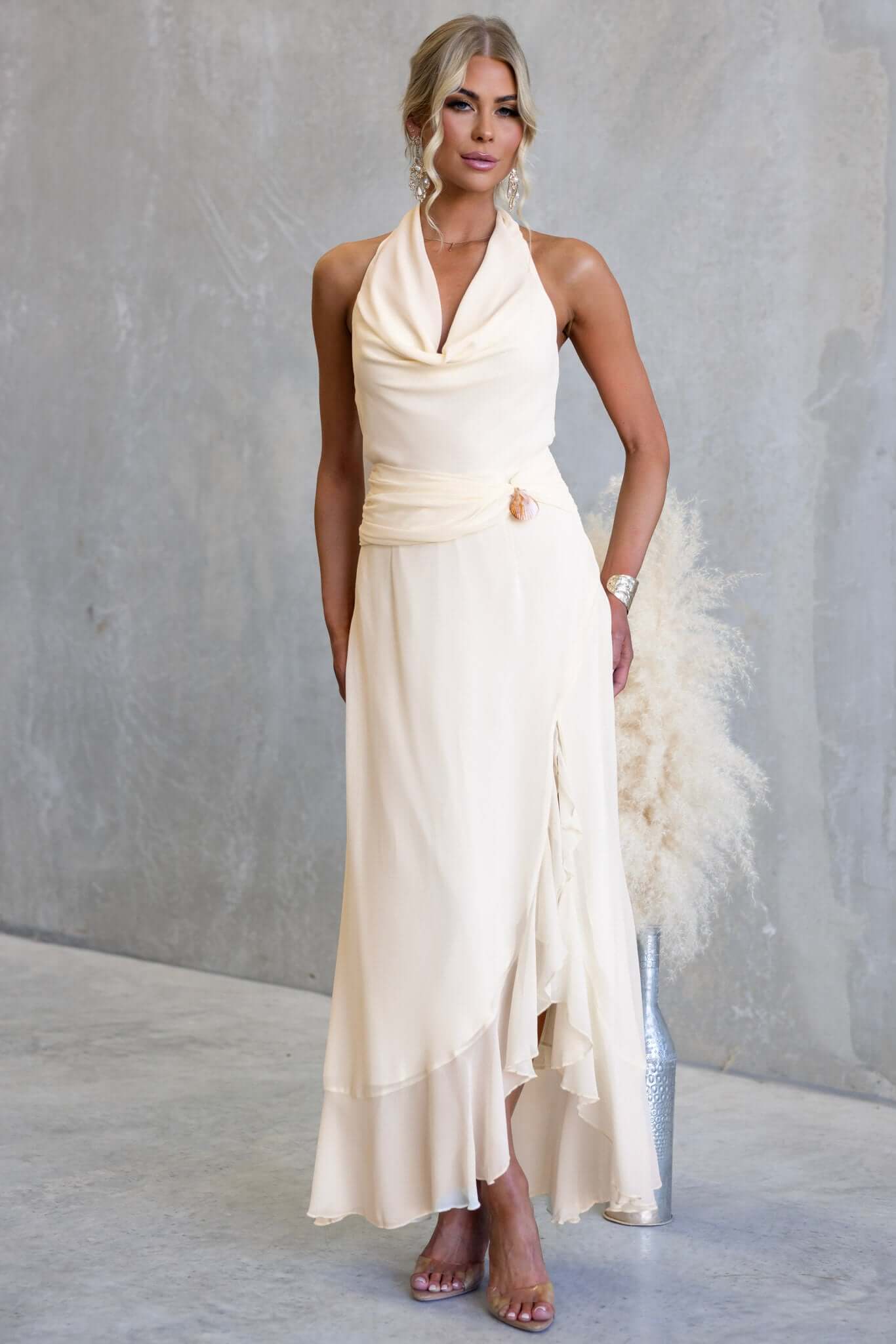 Scallop Maxi Dress - Image 4