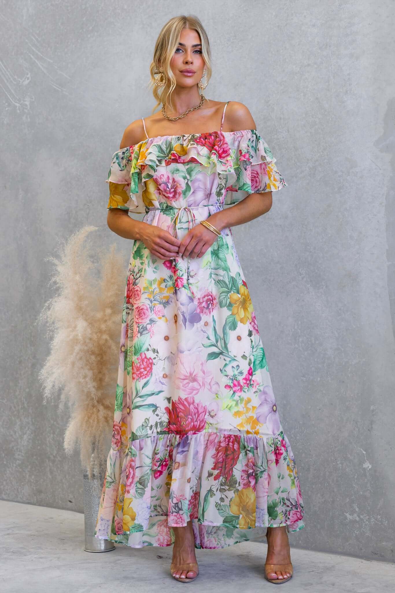 Secret Gardenia Maxi Dress - Image 2