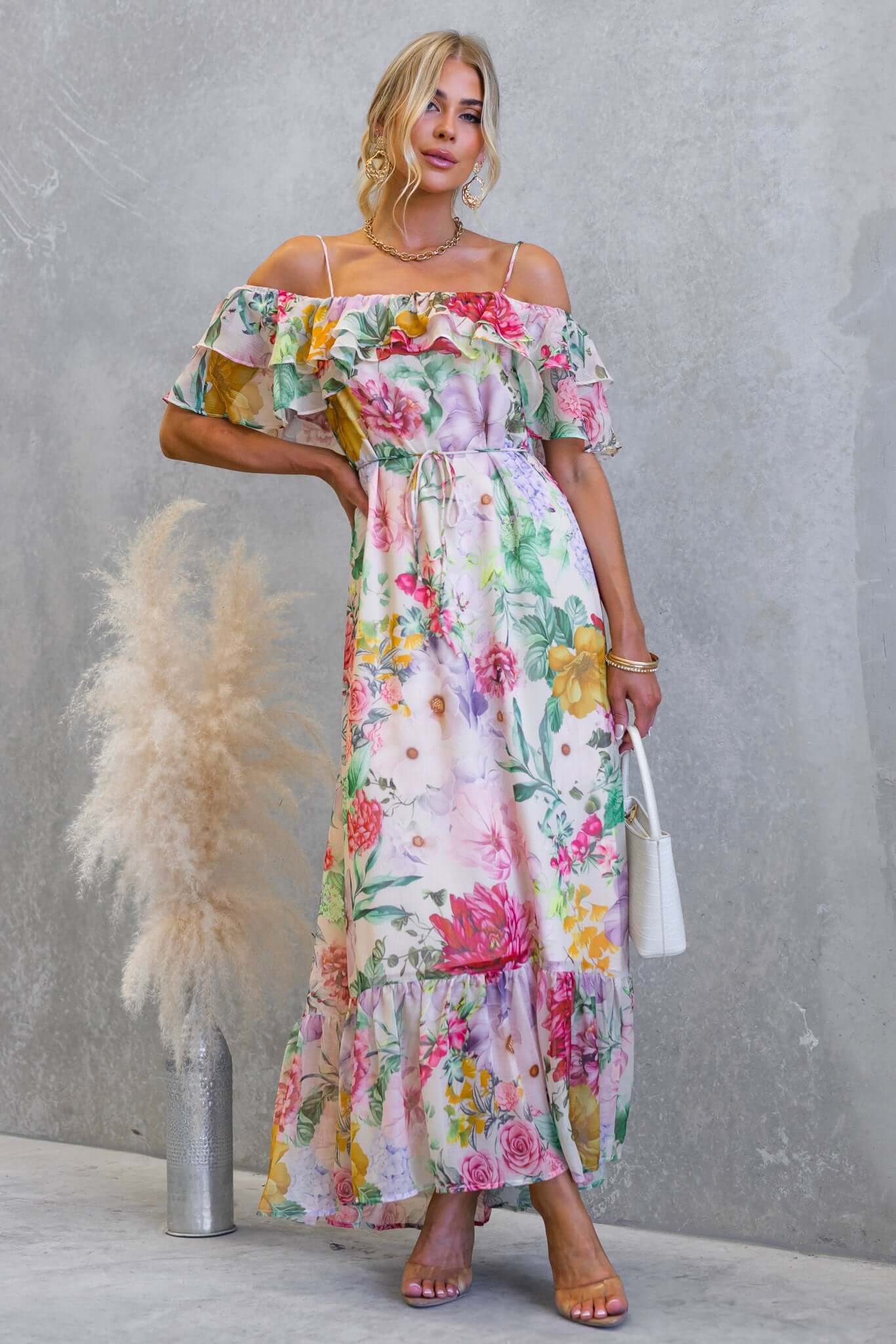 Secret Gardenia Maxi Dress - Image 3