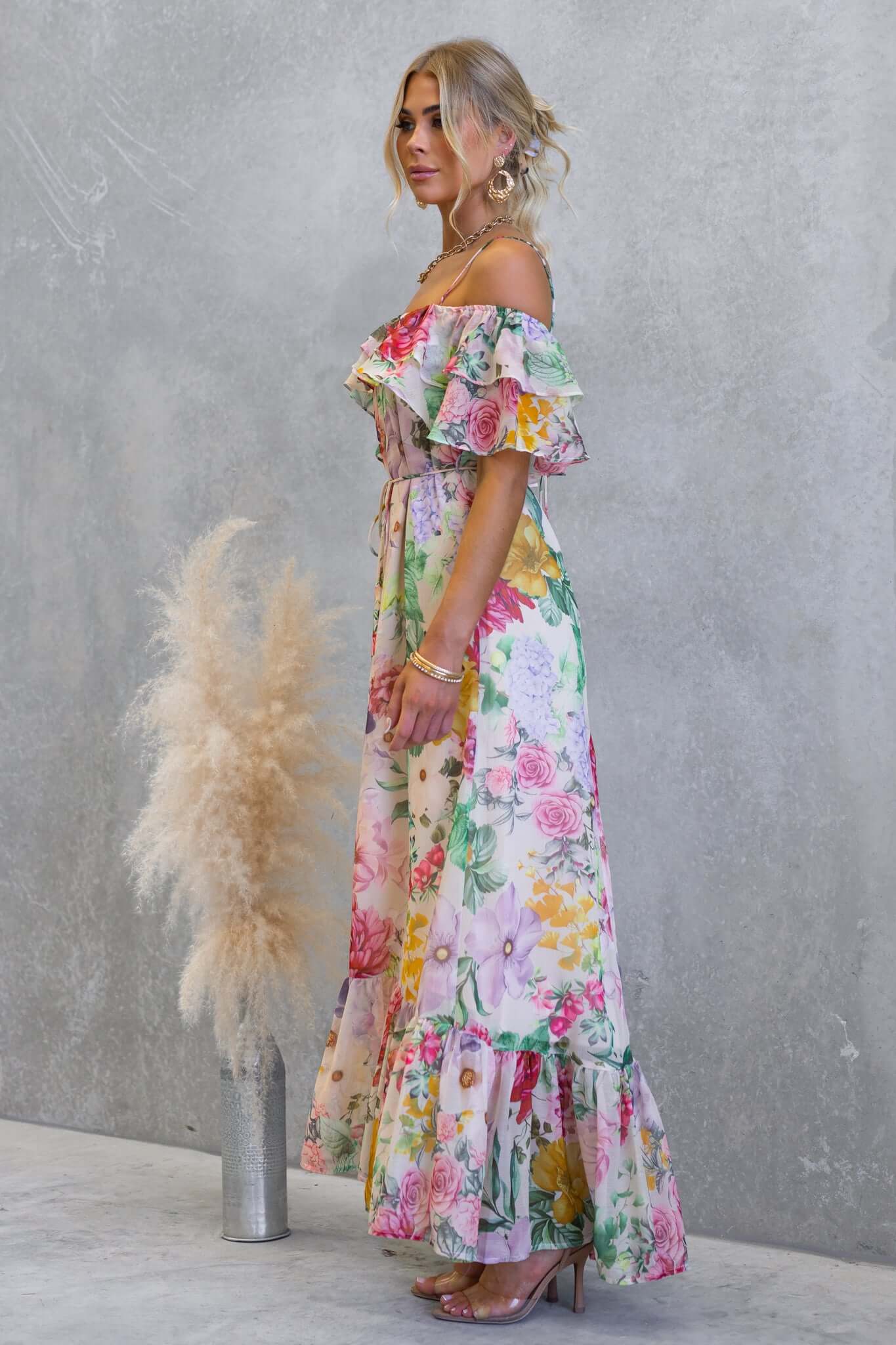 Secret Gardenia Maxi Dress - Image 4