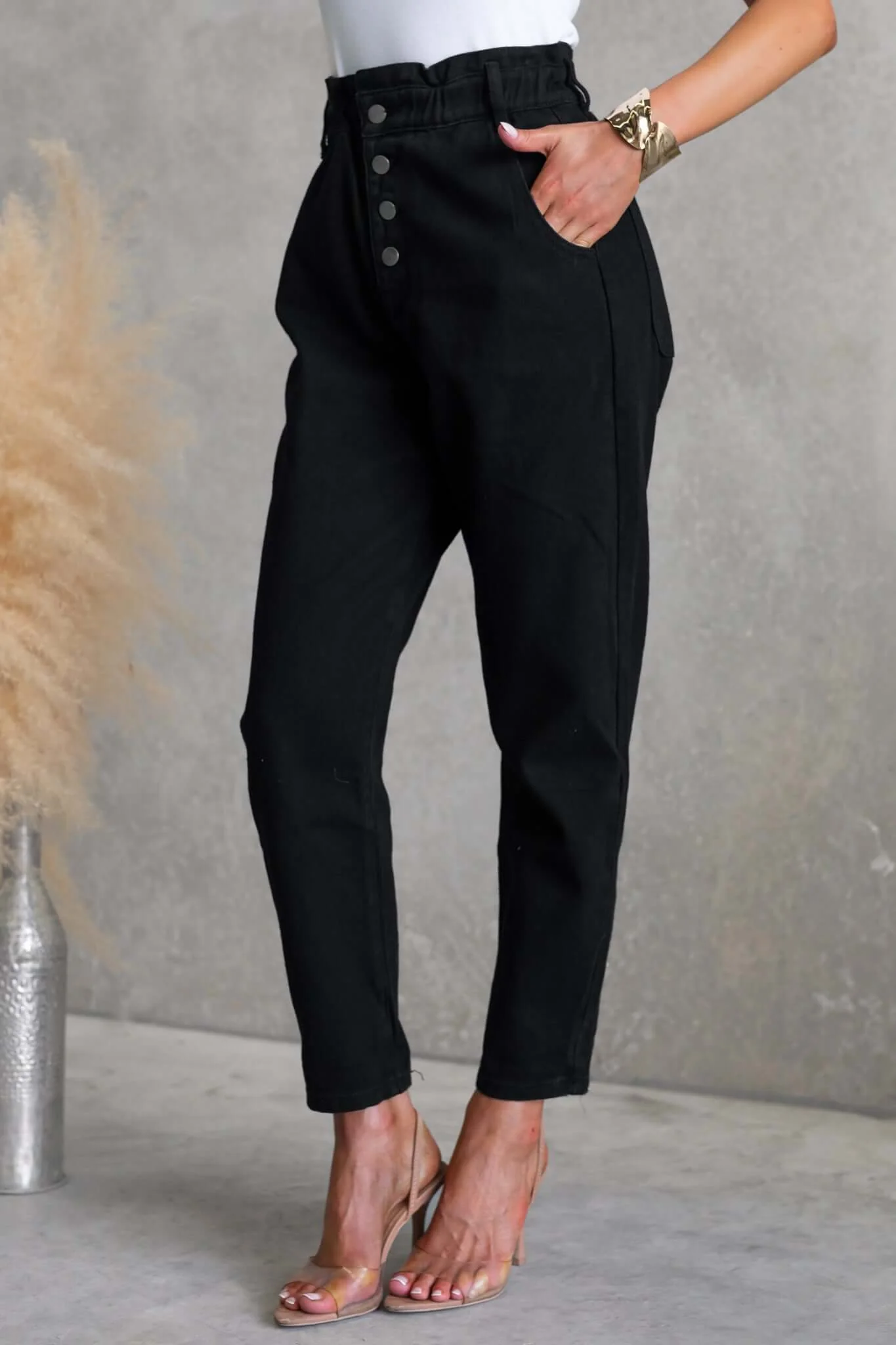 Selene Paperbag Jeans - Image 6