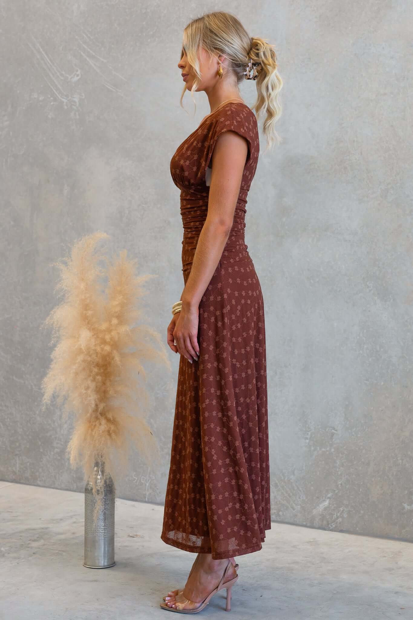 Sepia Scenes Maxi Dress - Image 6